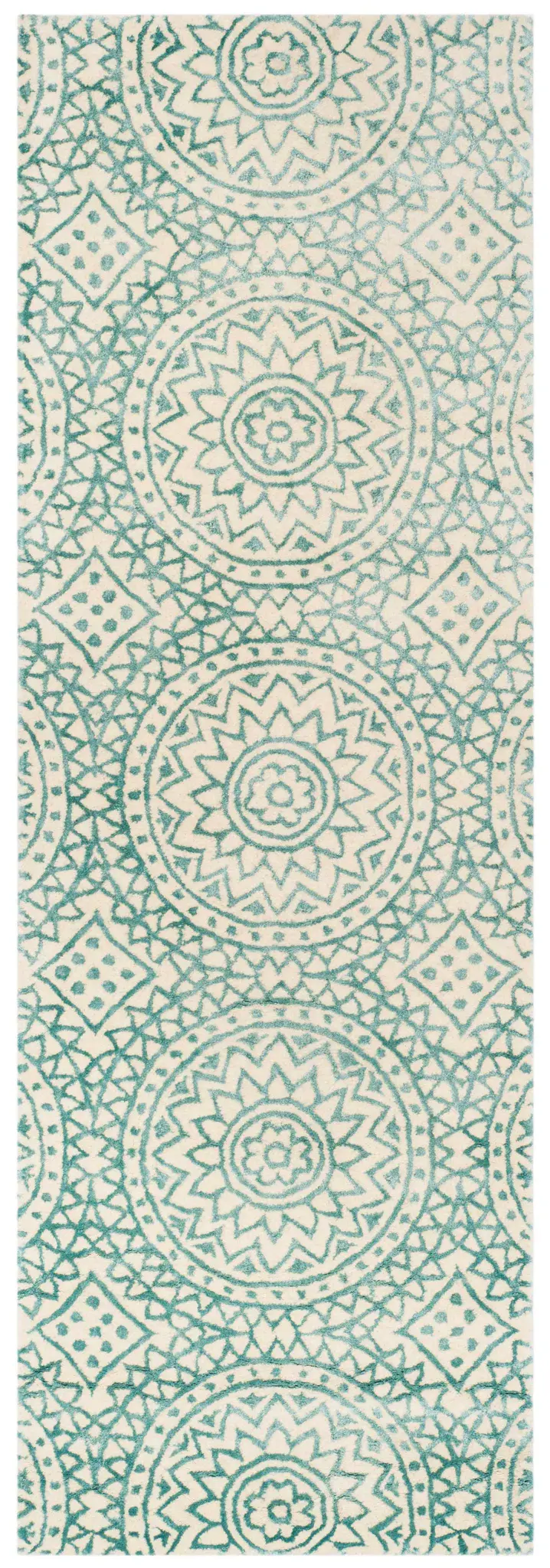 Bella Circular Medallion Hand-Tufted Rug