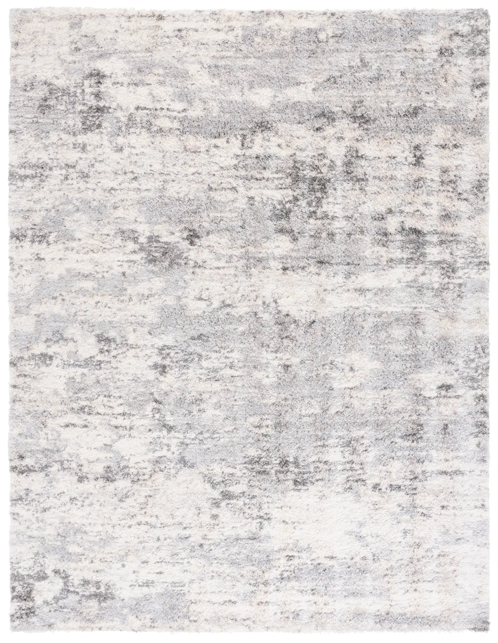 Berber Shag Abstract Rug