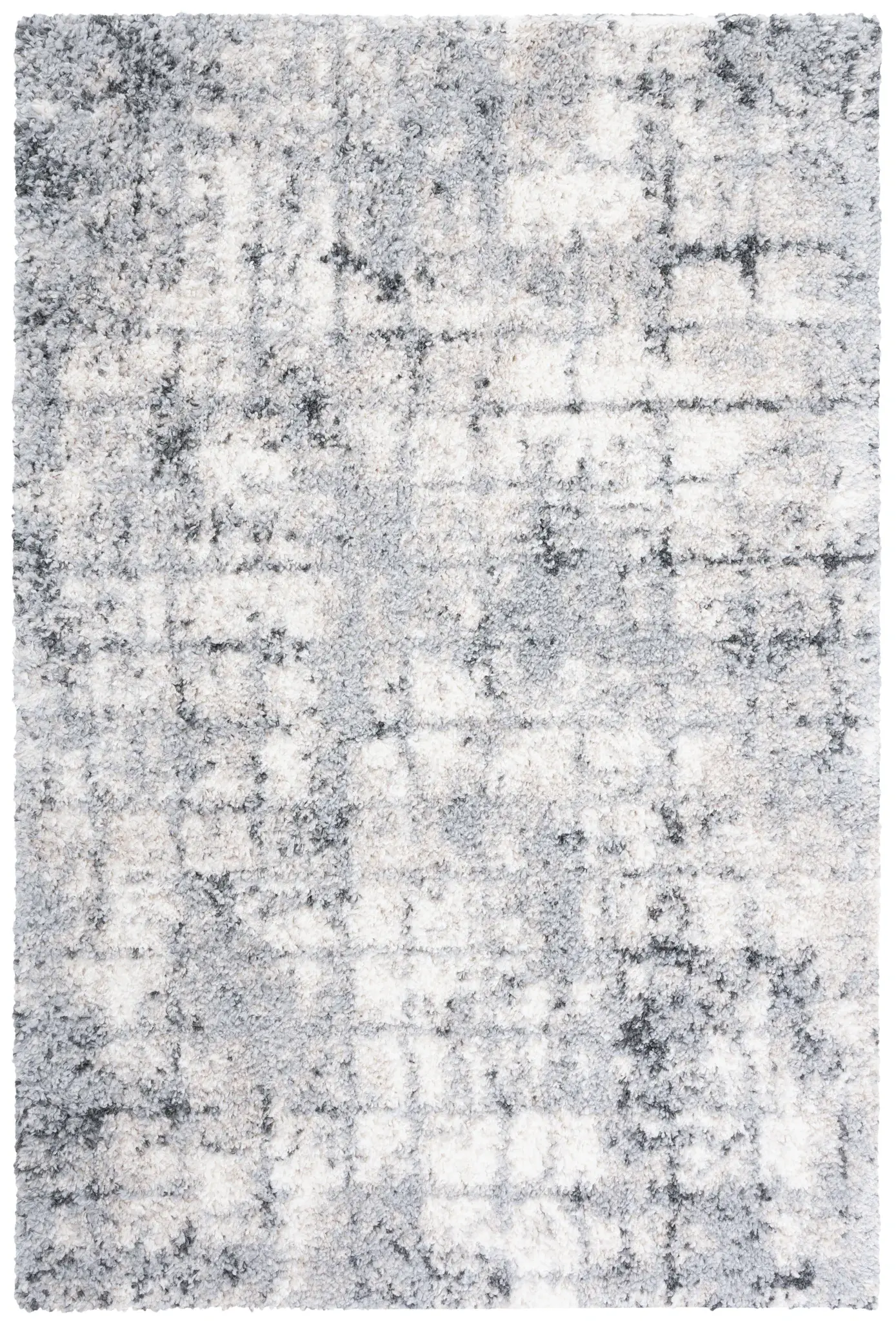 Berber Grid Shag Rug