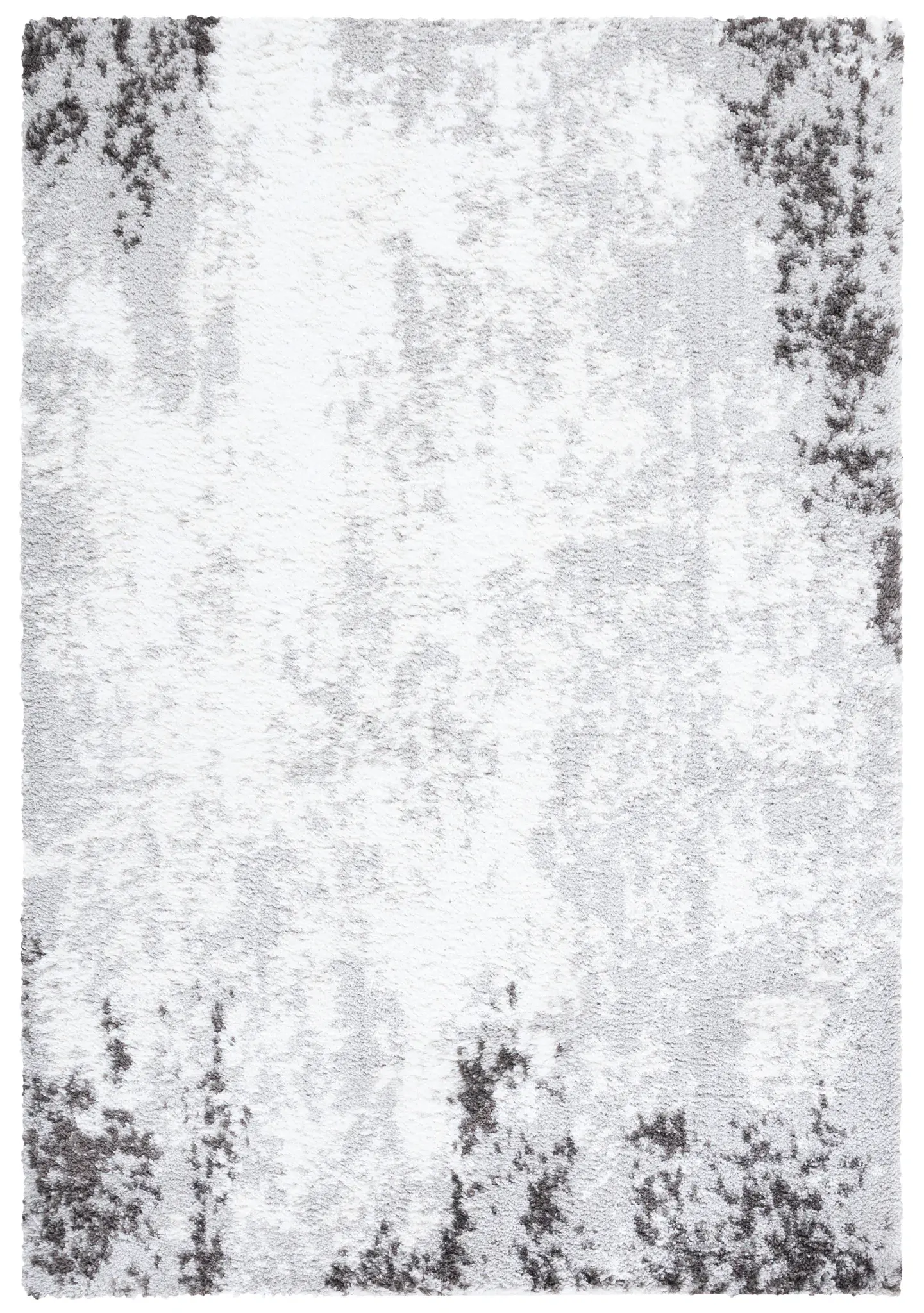 Berber Abstract Splash Shag Rug