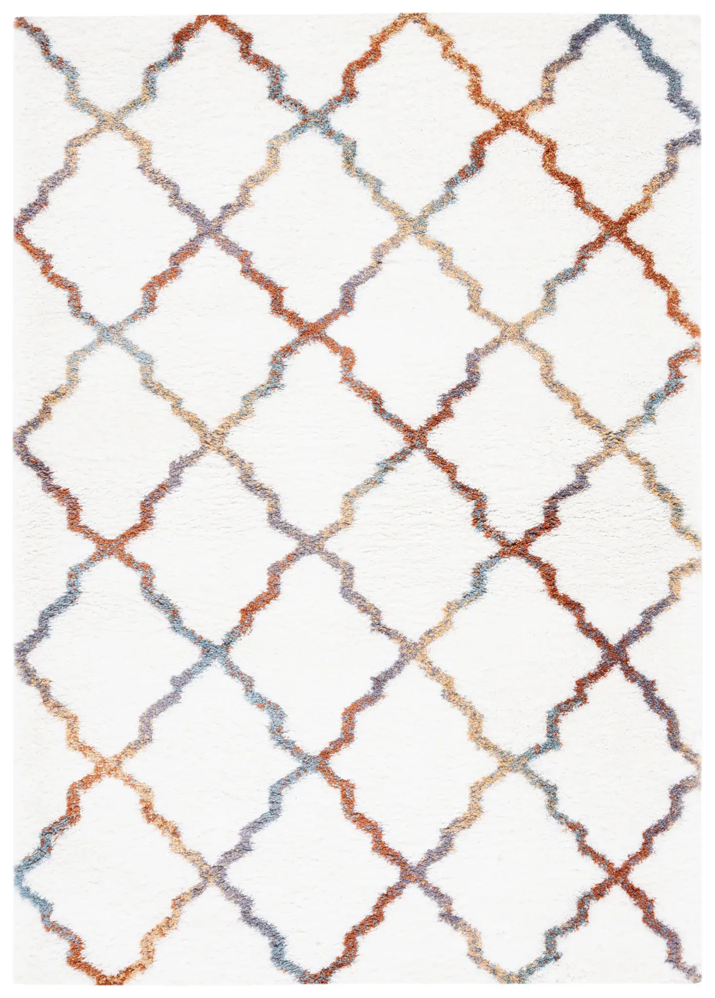 Berber Trellis Shag Rug