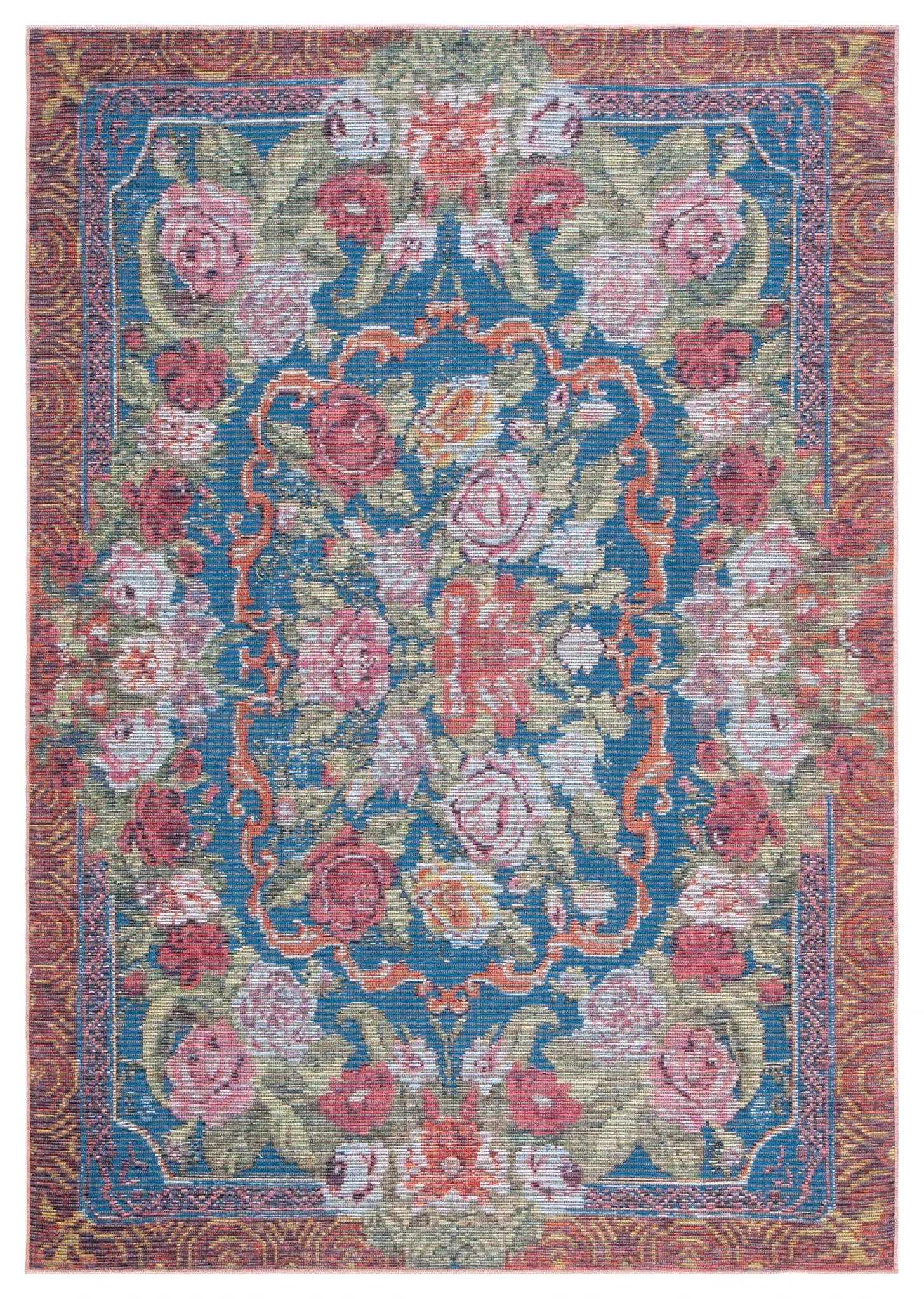 Besarabian Floral Bouquet Washable Rug
