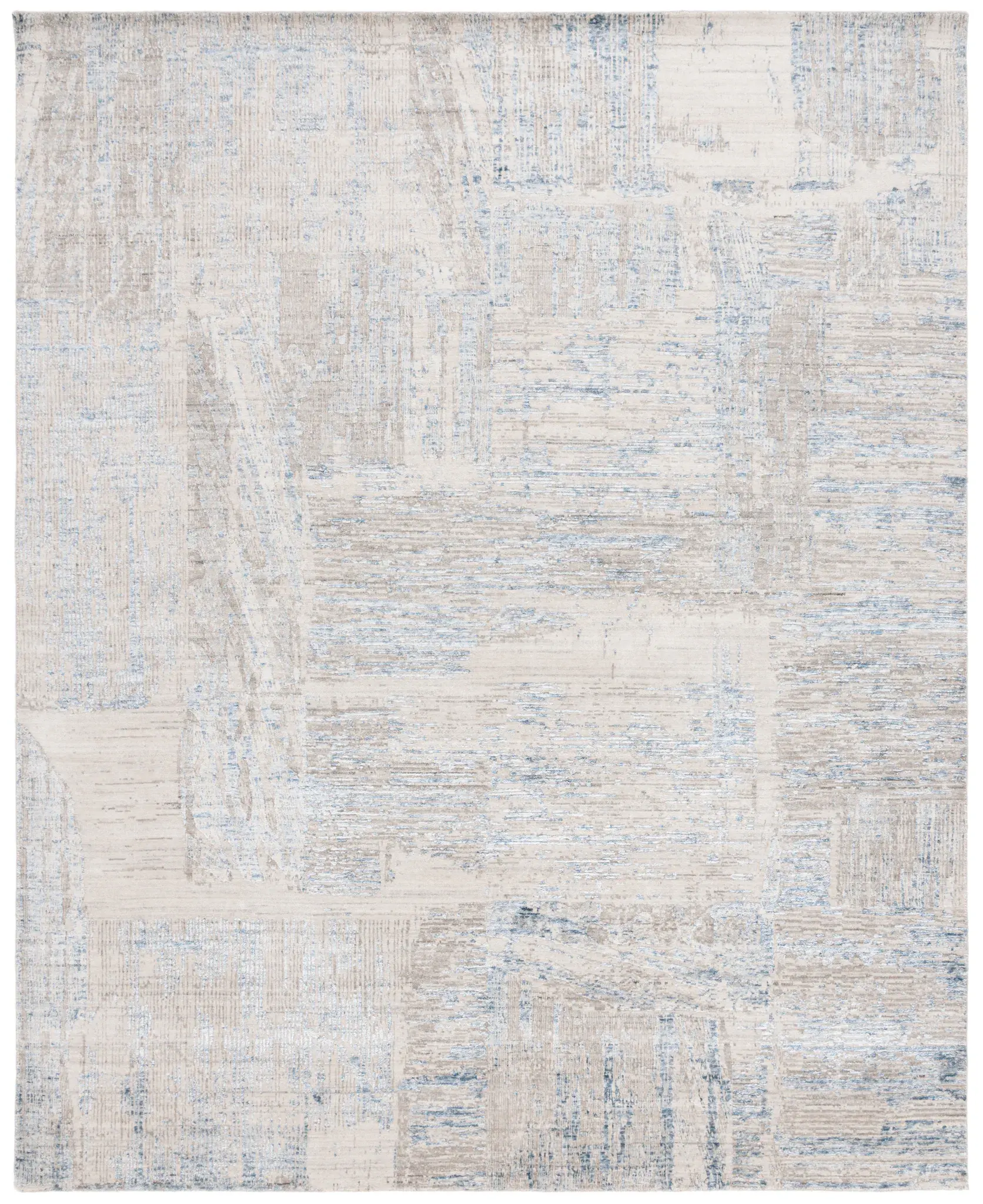 Bedford Abstract Block Hand-Loomed Rug