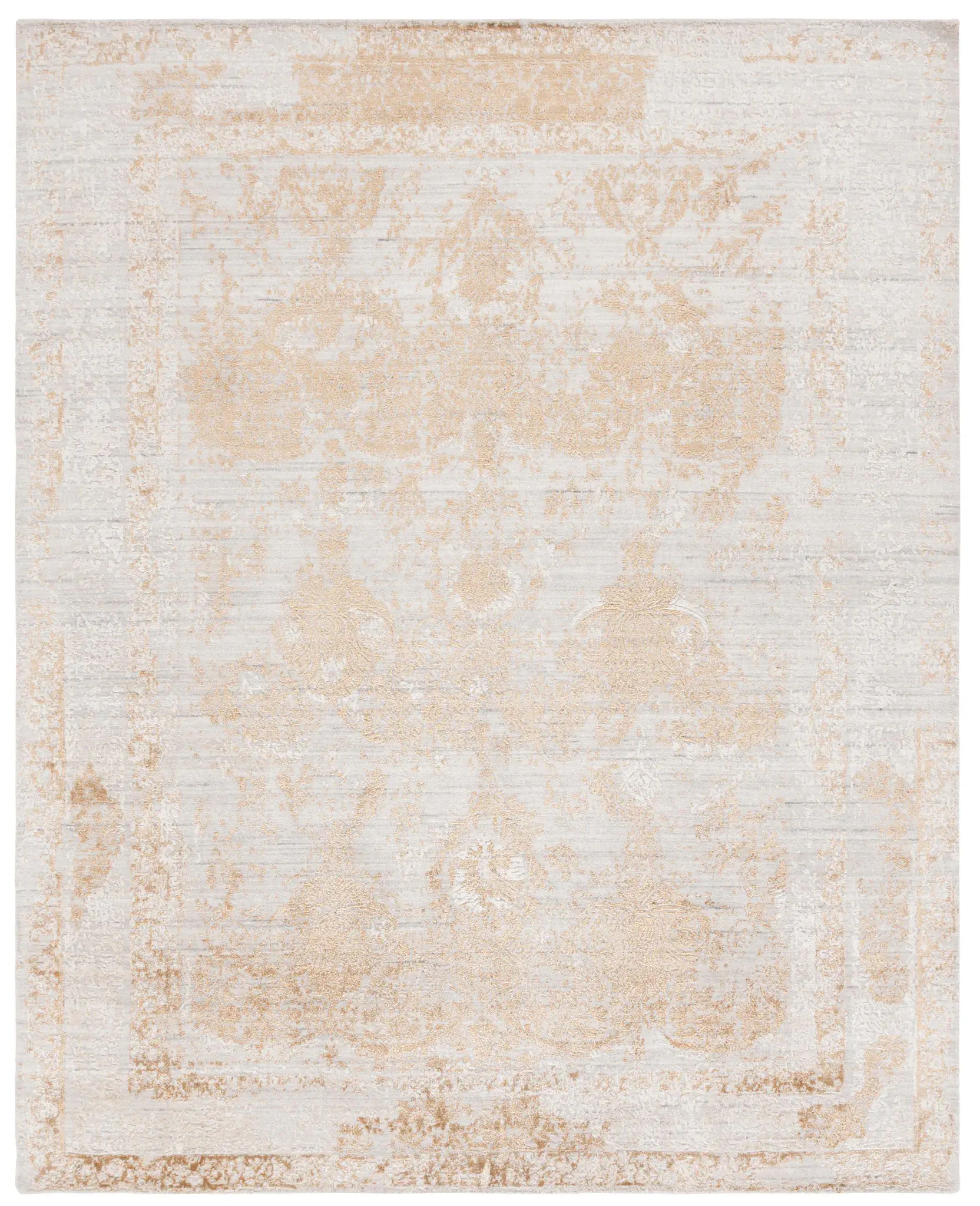 Bedford Faded Medallion Hand-Loomed Rug