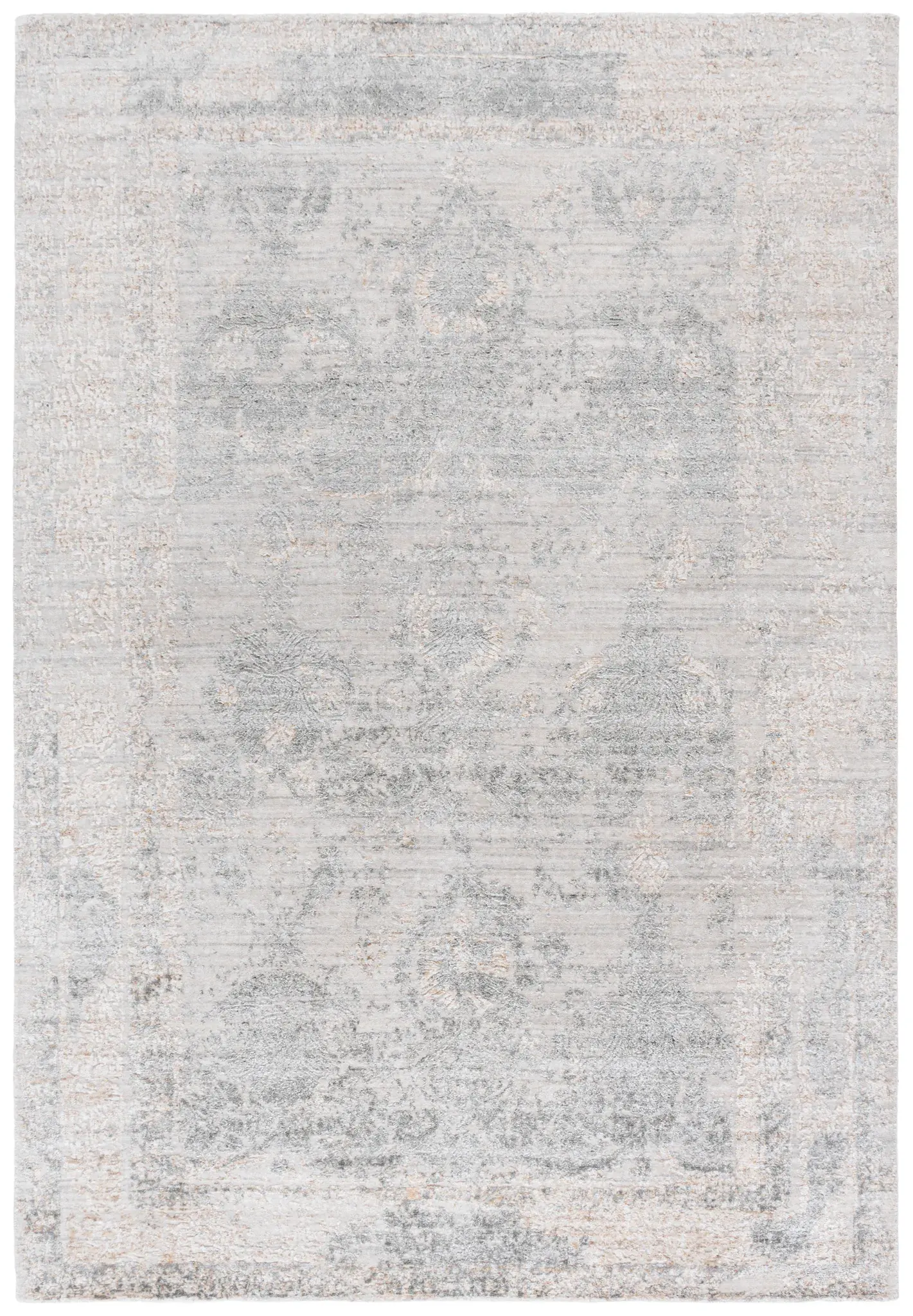 Bedford Faded Medallion Hand-Loomed Rug