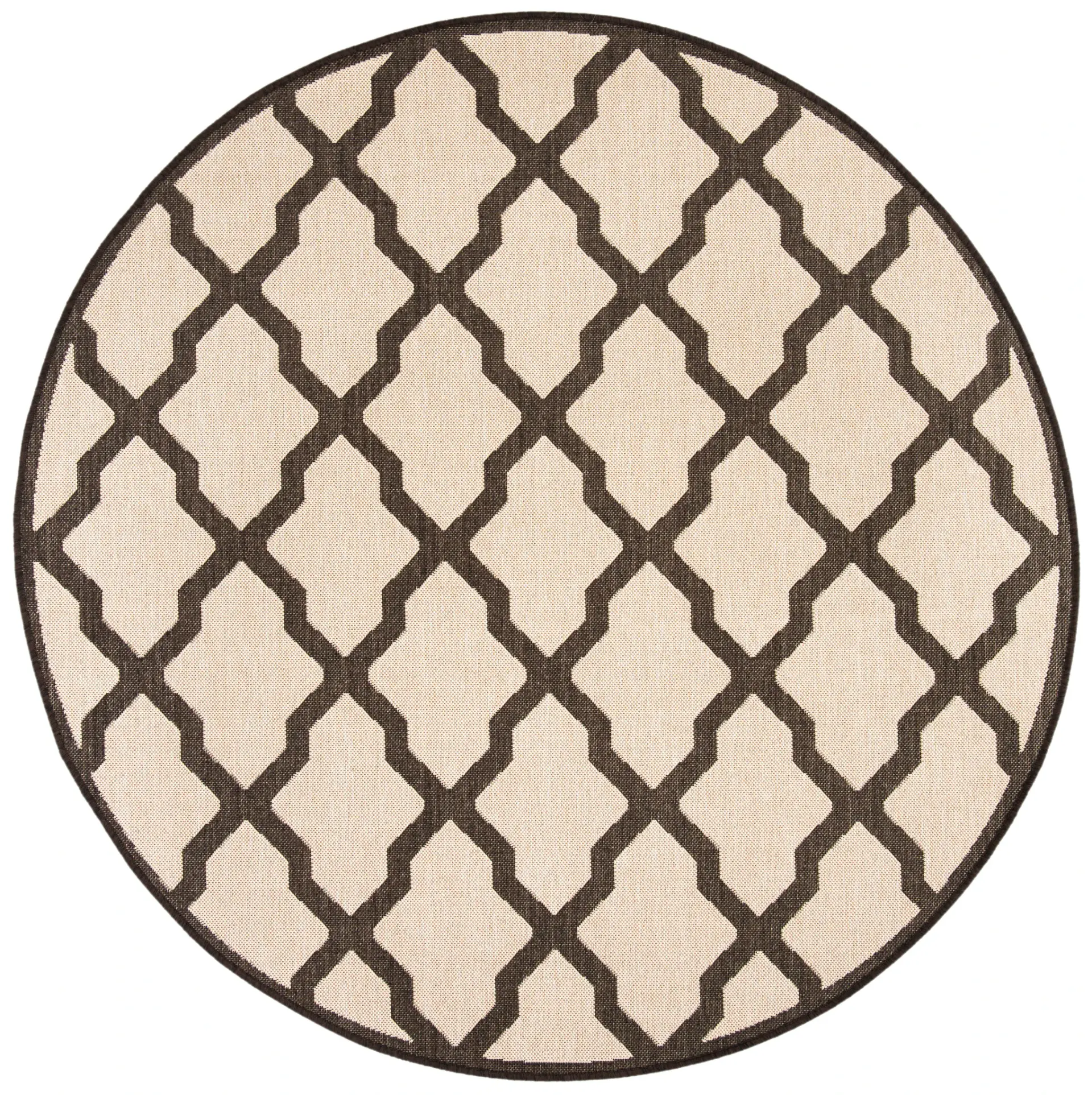 Beach House Moroccan Lattice Outdoor Rug