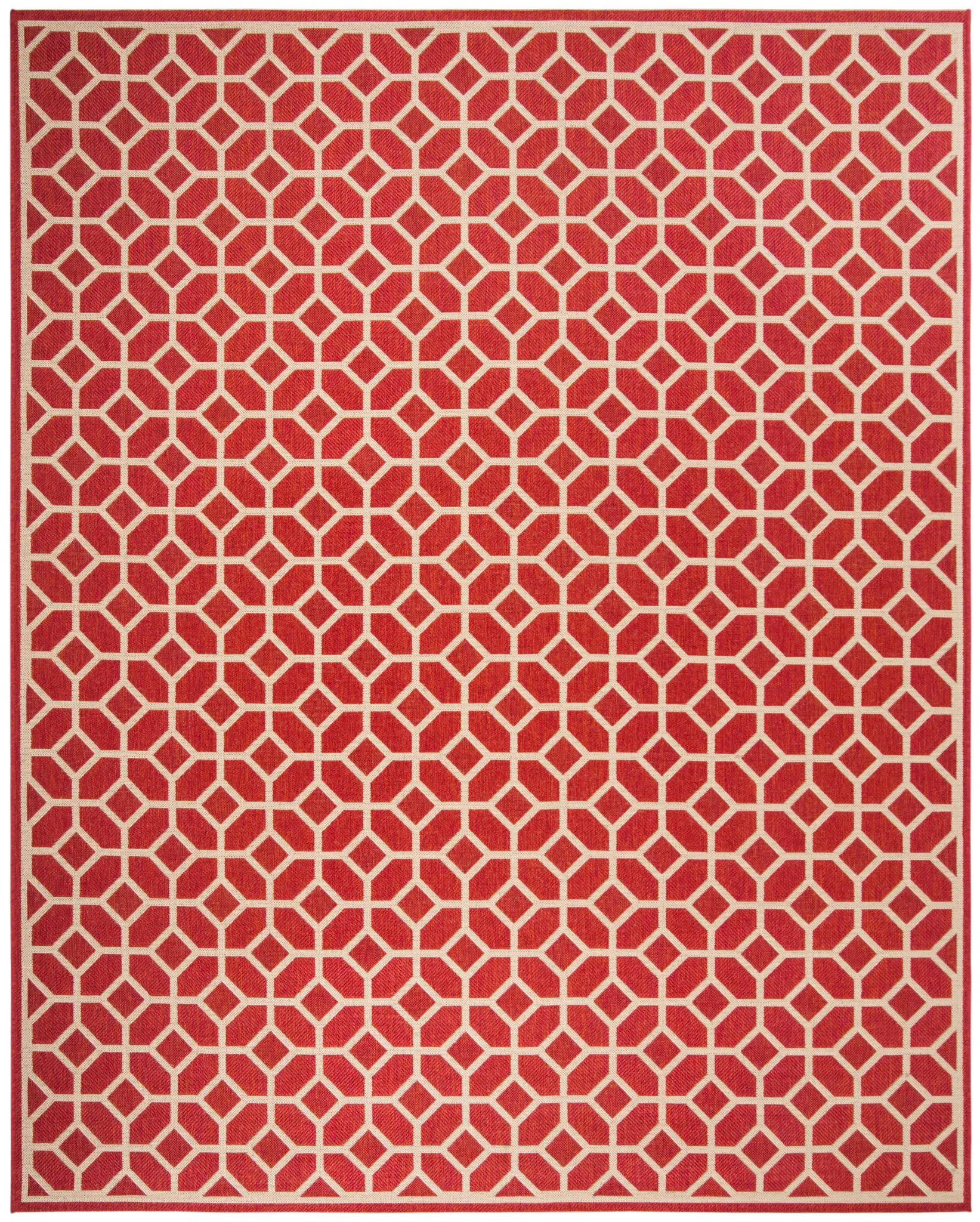 Beach House Lattice Outdoor Rug