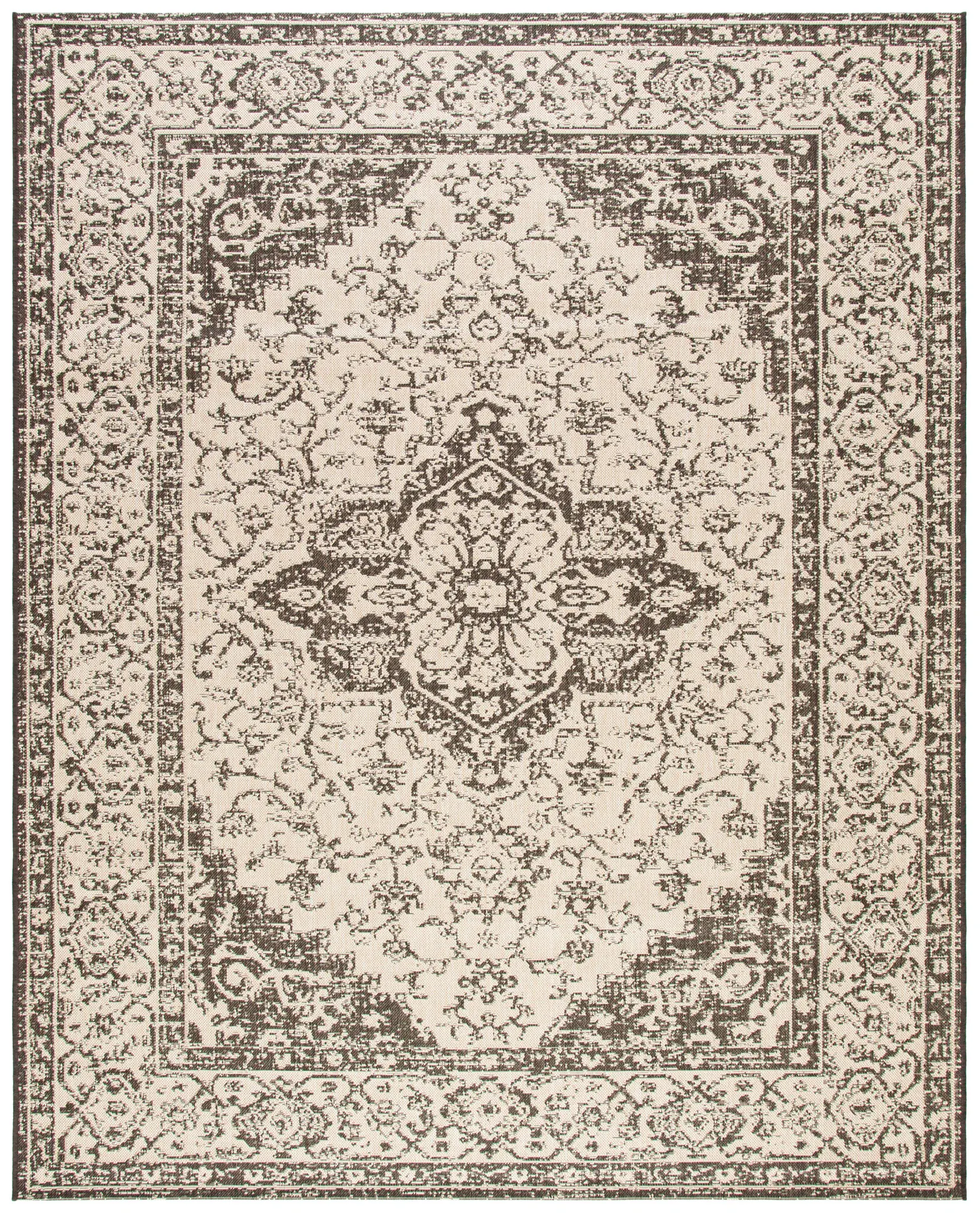 Beach House Medallion Outdoor Rug