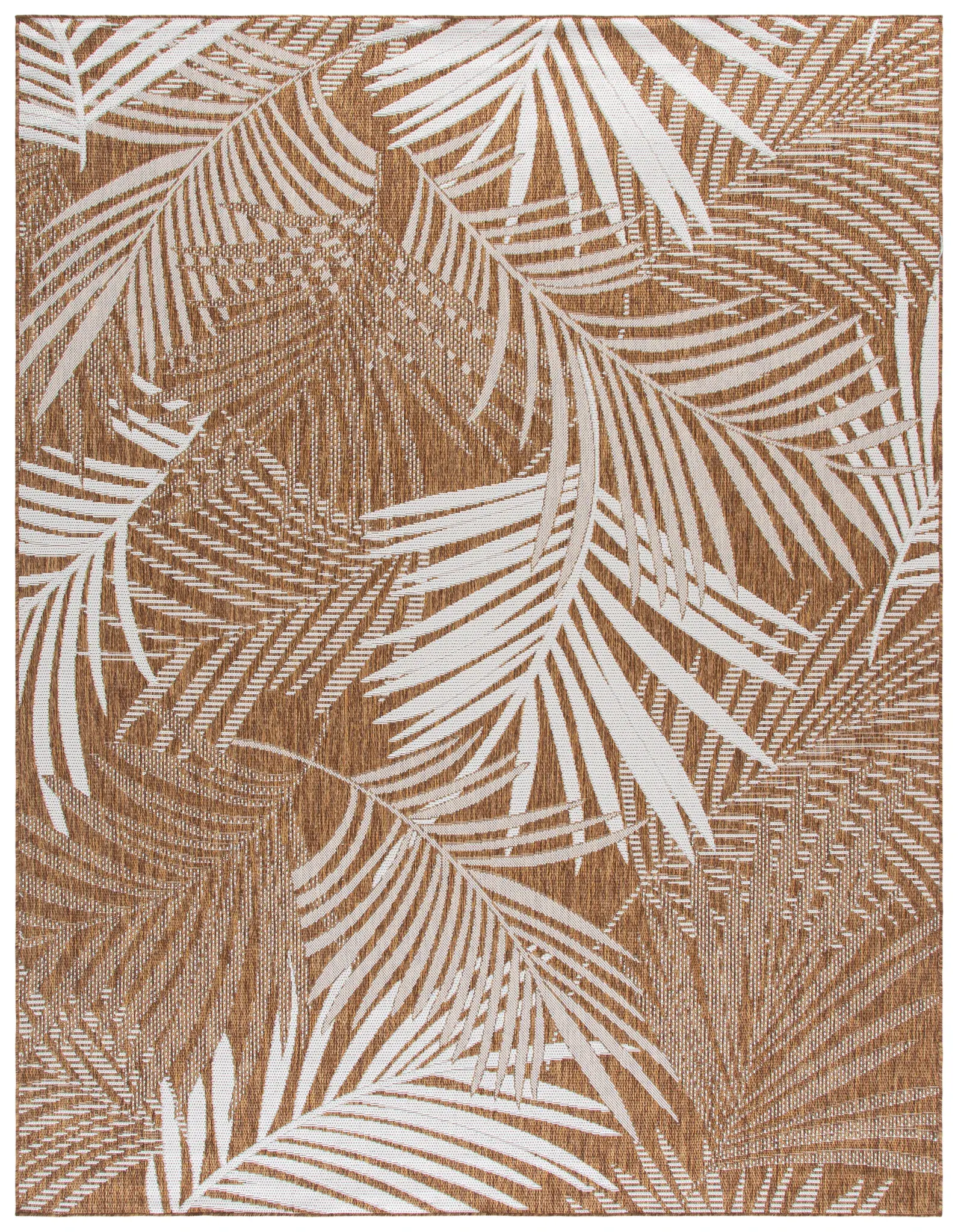 Beach House Palm Leaf Outdoor Rug