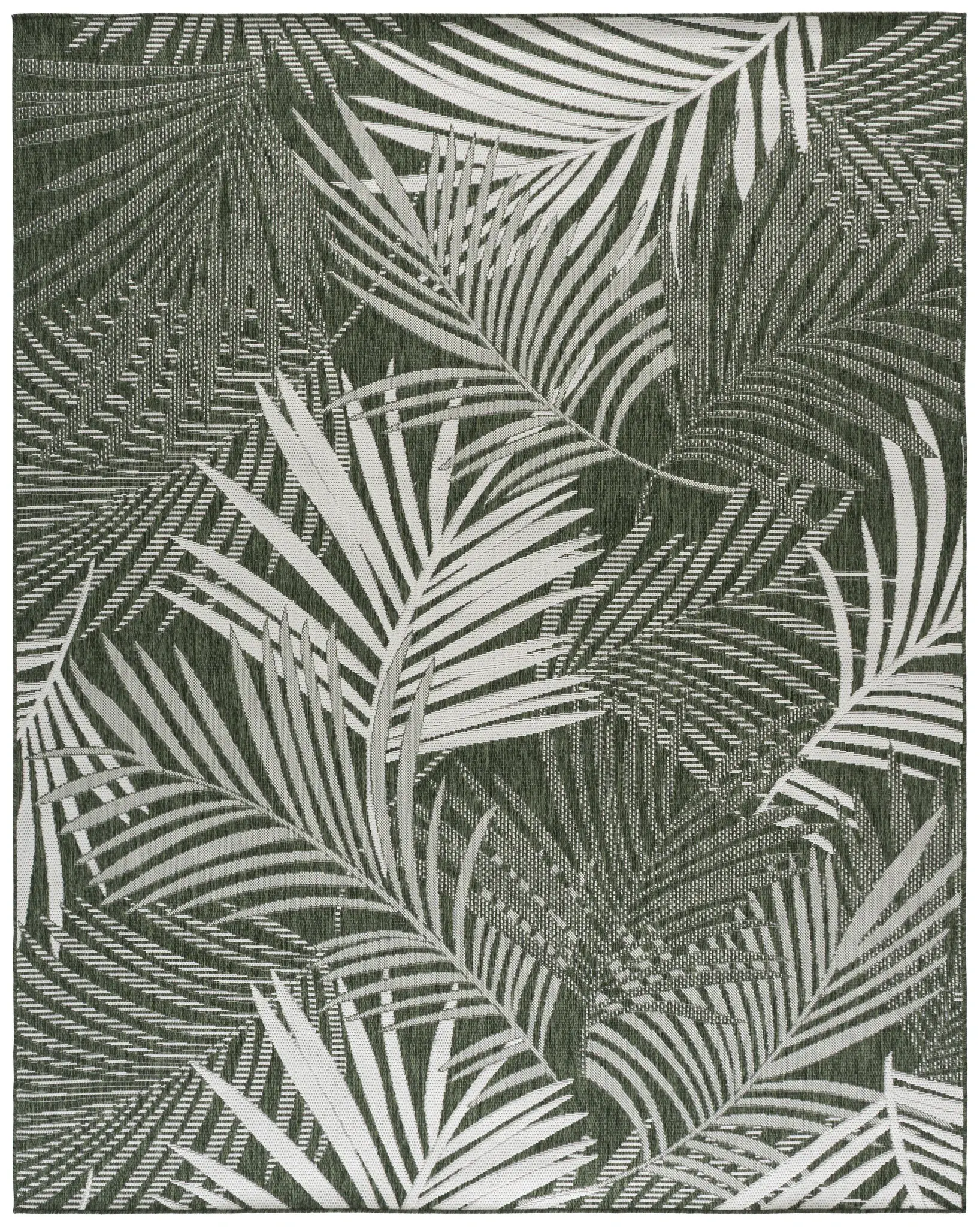 Beach House Palm Leaf Outdoor Rug