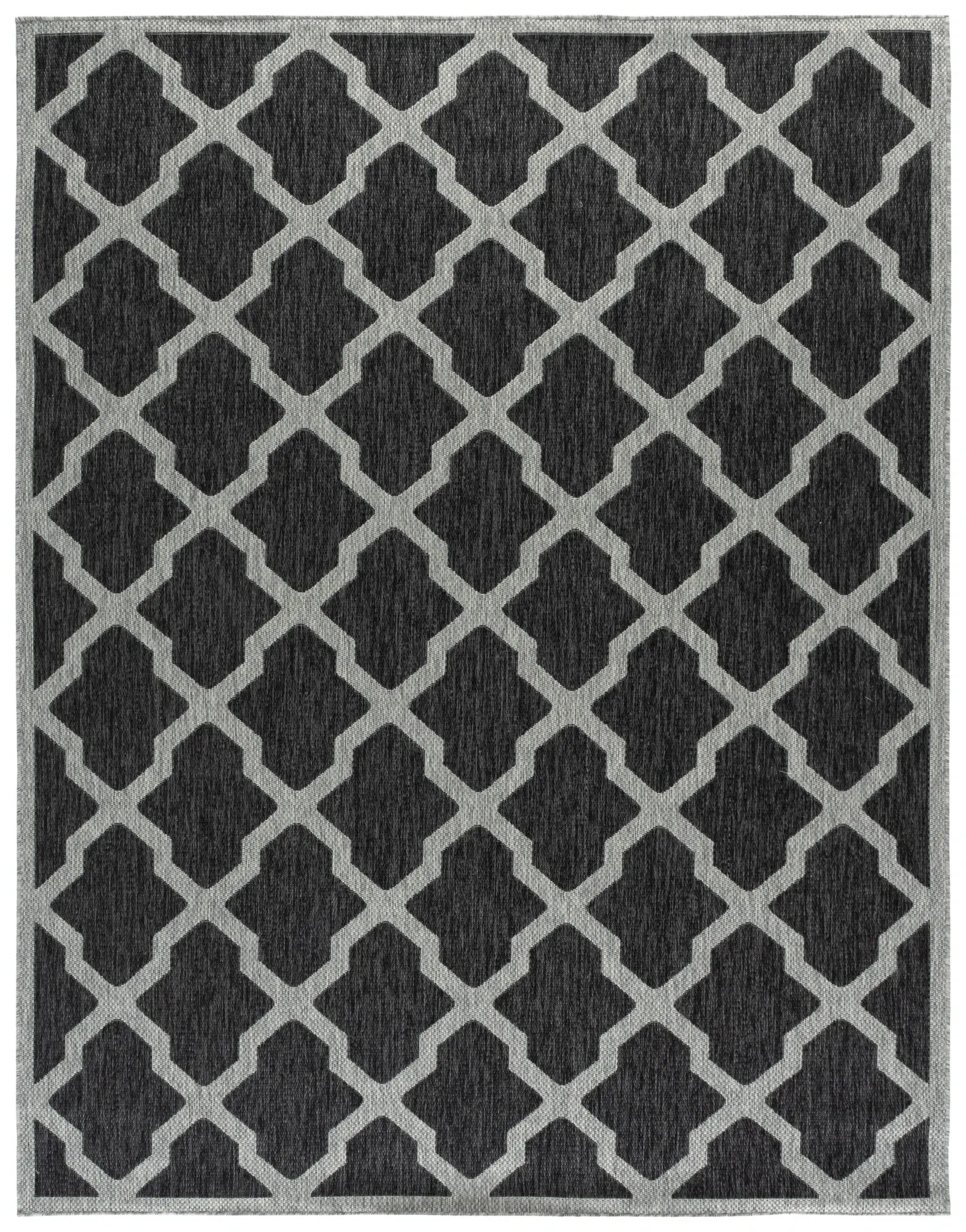 Beach House Moroccan Lattice Outdoor Rug