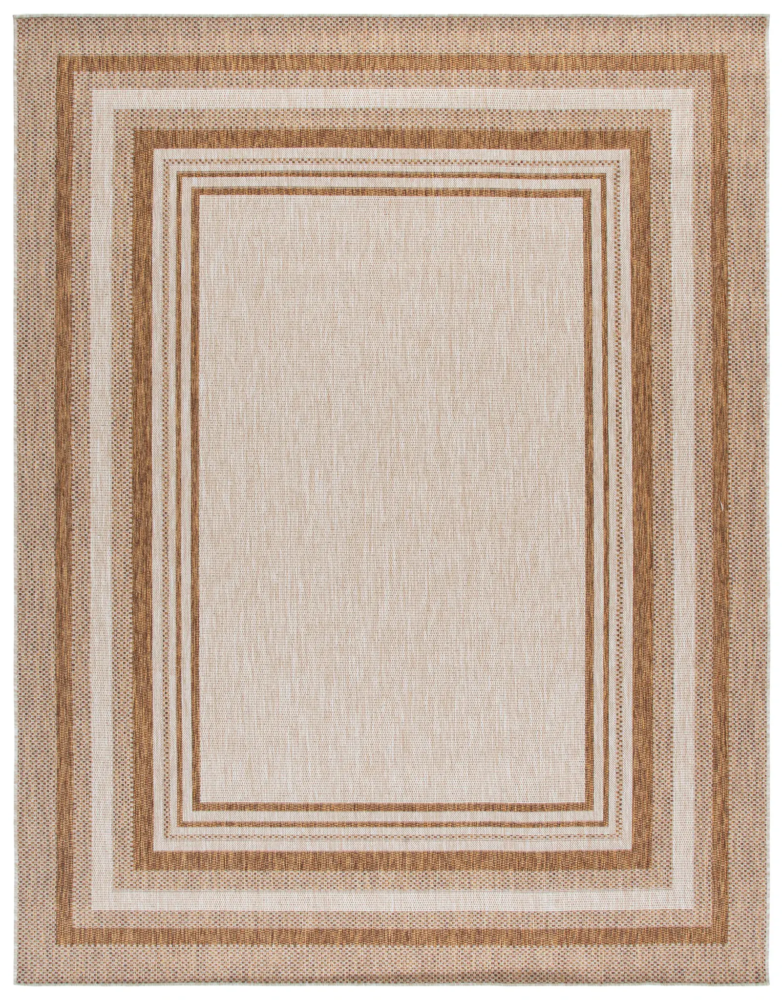 Beach House Multi-Border Outdoor Rug