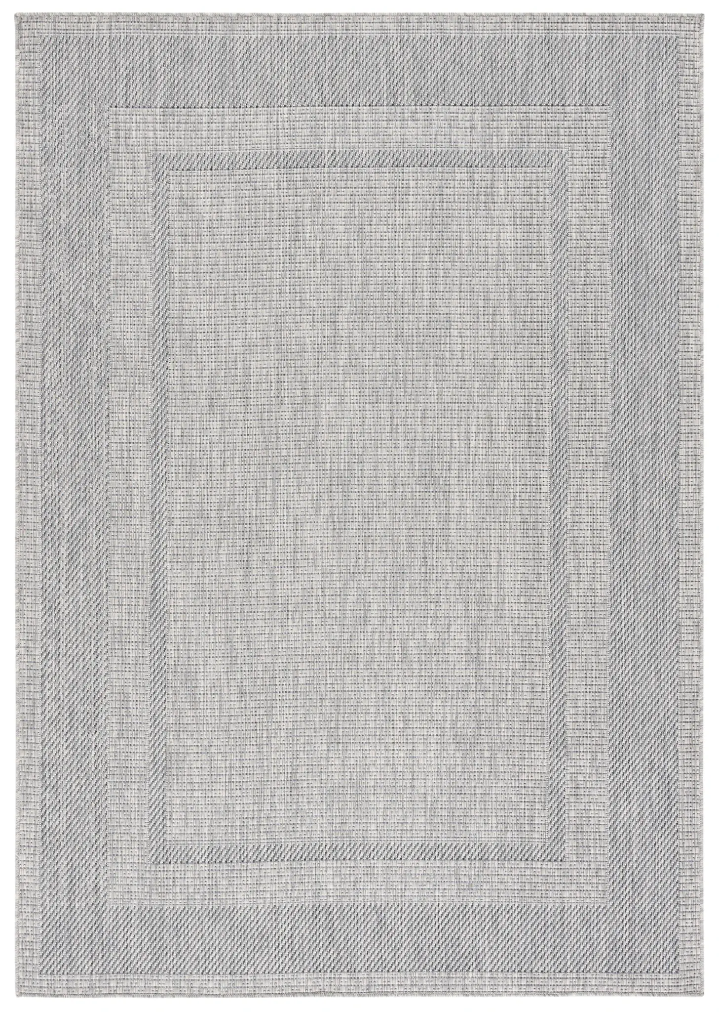 Beach House Concentric Border Outdoor Rug