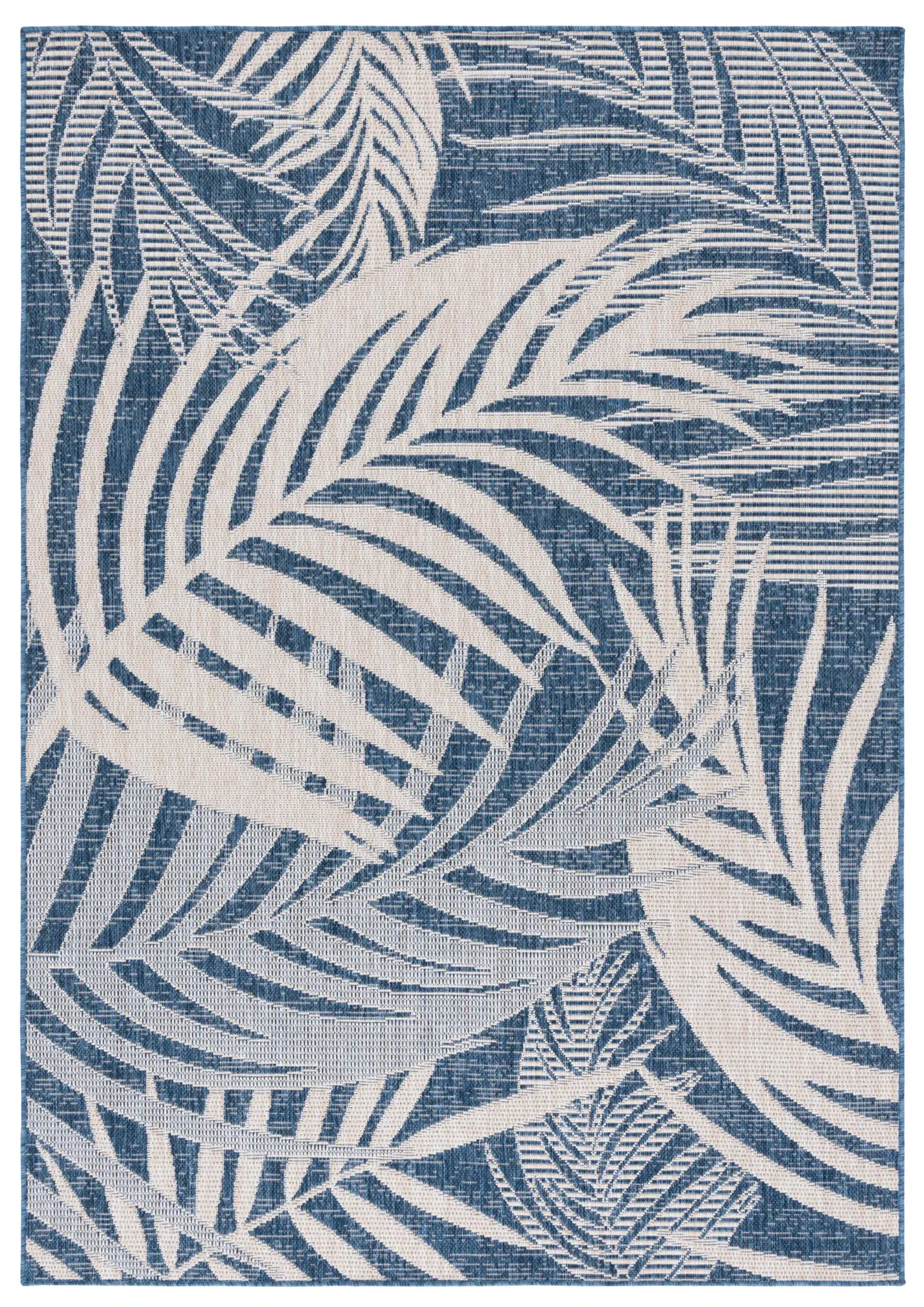 Beach House Oversized Palm Outdoor Rug