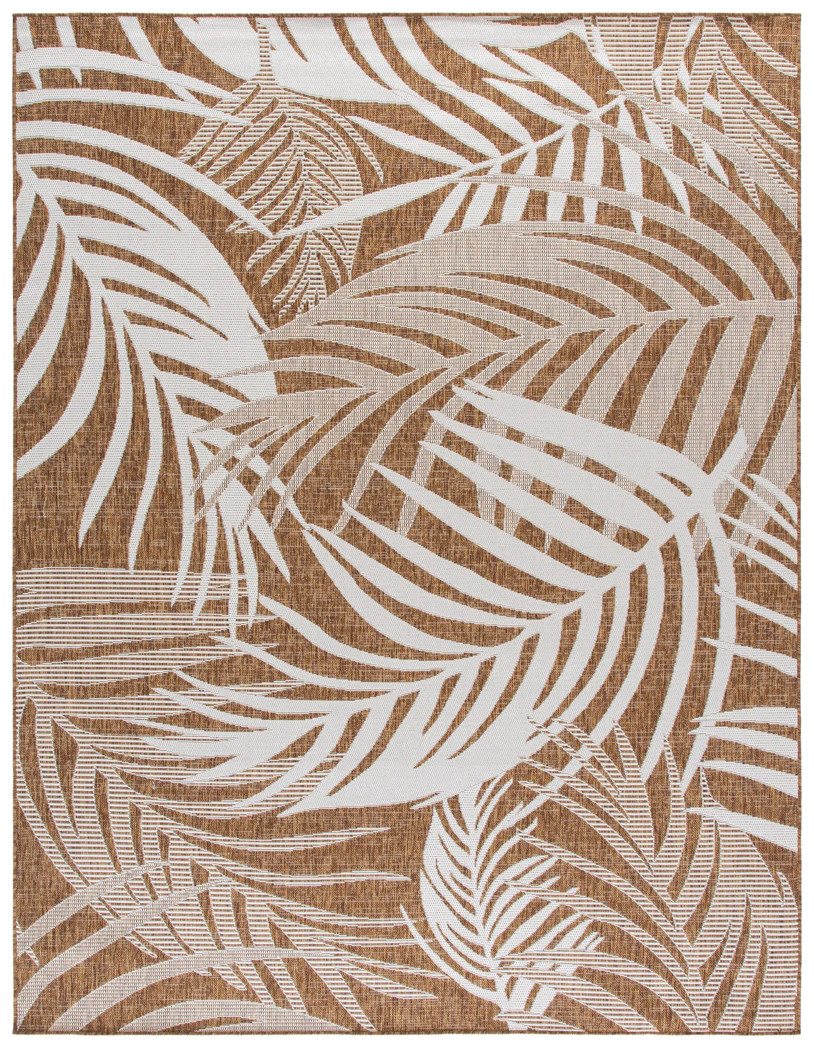 Beach House Oversized Palm Outdoor Rug