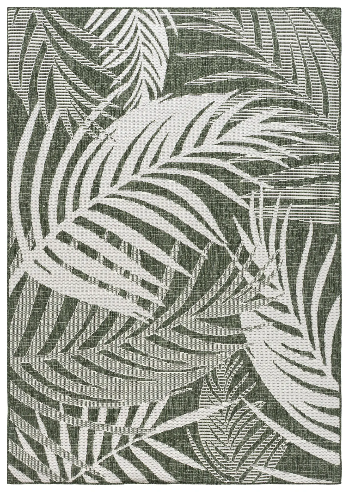 Beach House Oversized Palm Outdoor Rug