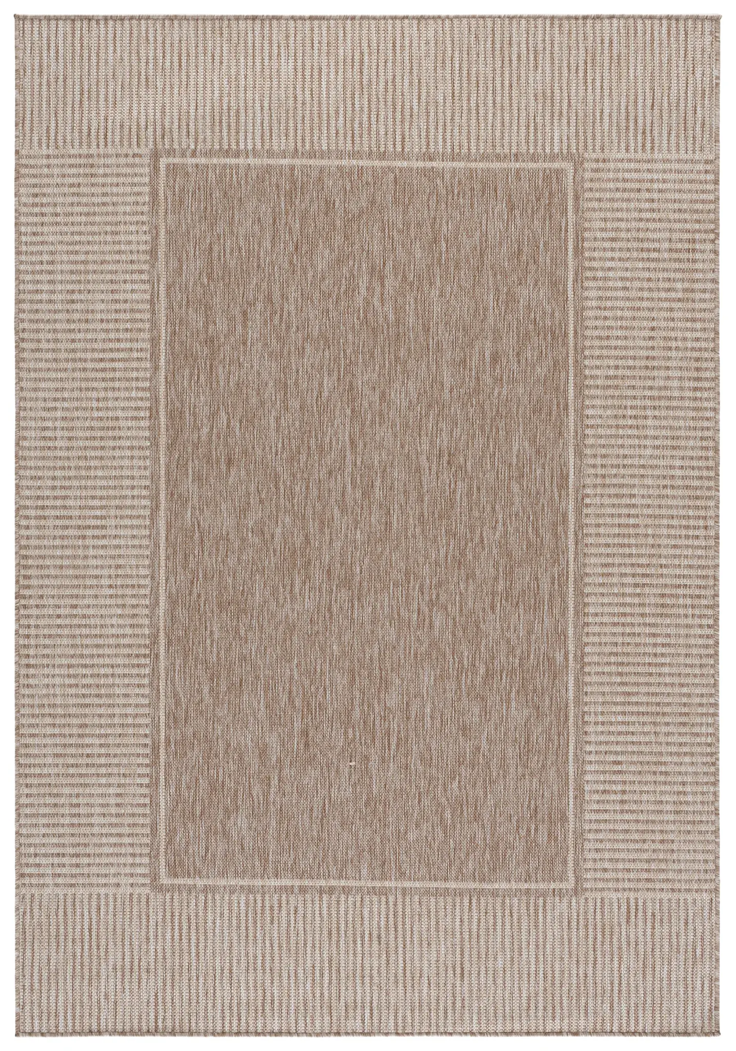Beach House Wicker Bordered Outdoor Rug