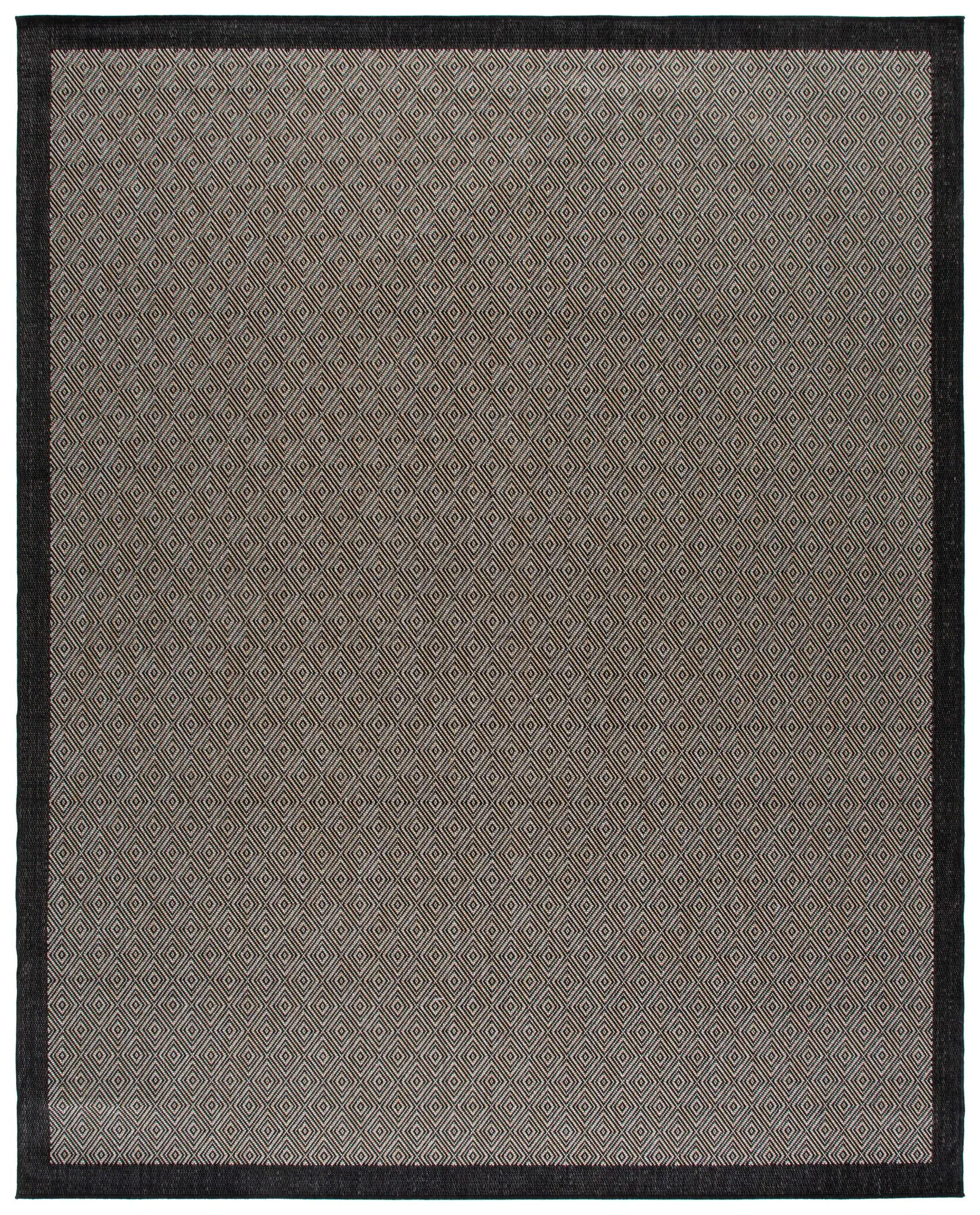 Beach House Diamond Border Outdoor Rug
