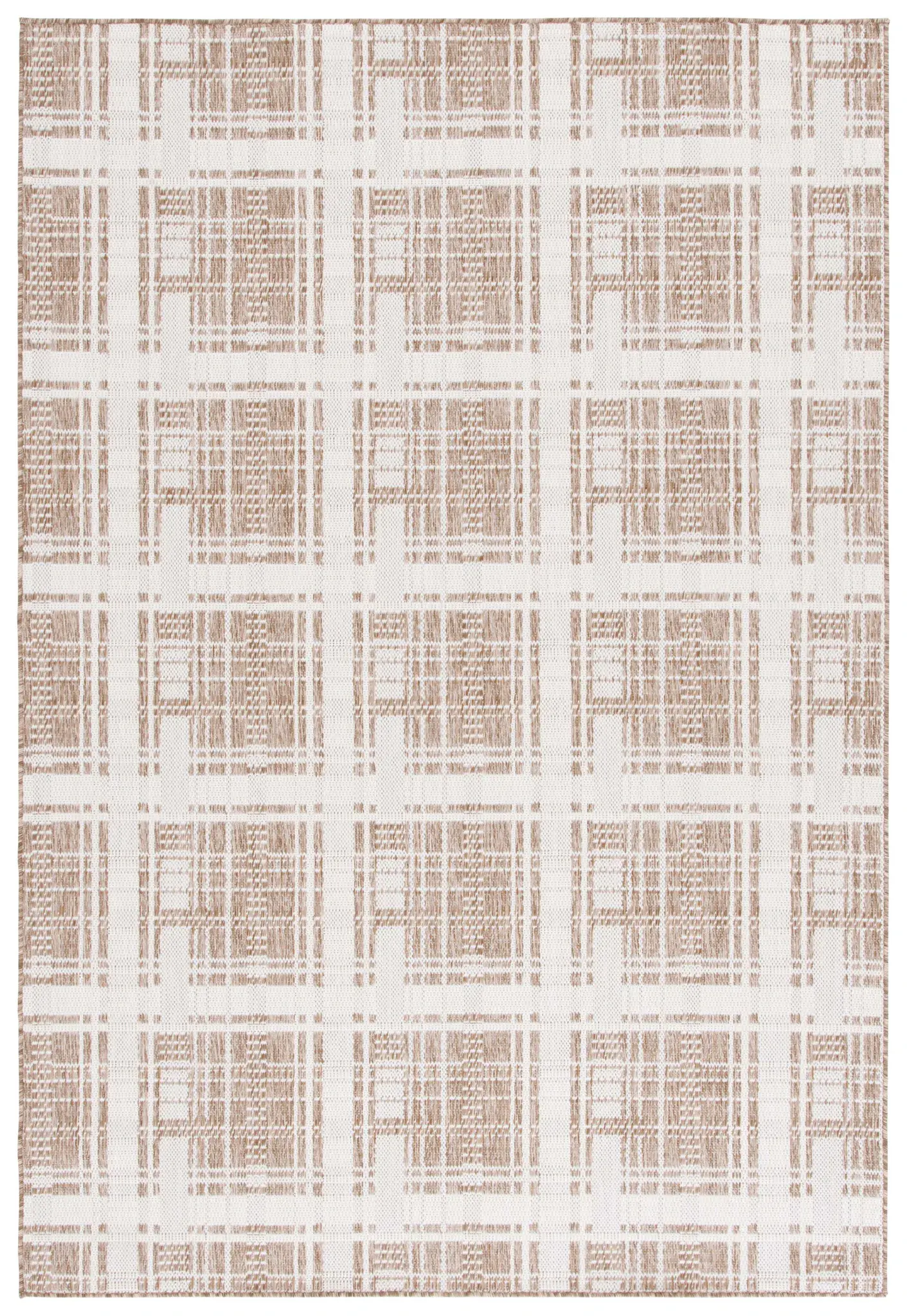 Beach House Plaid Outdoor Rug