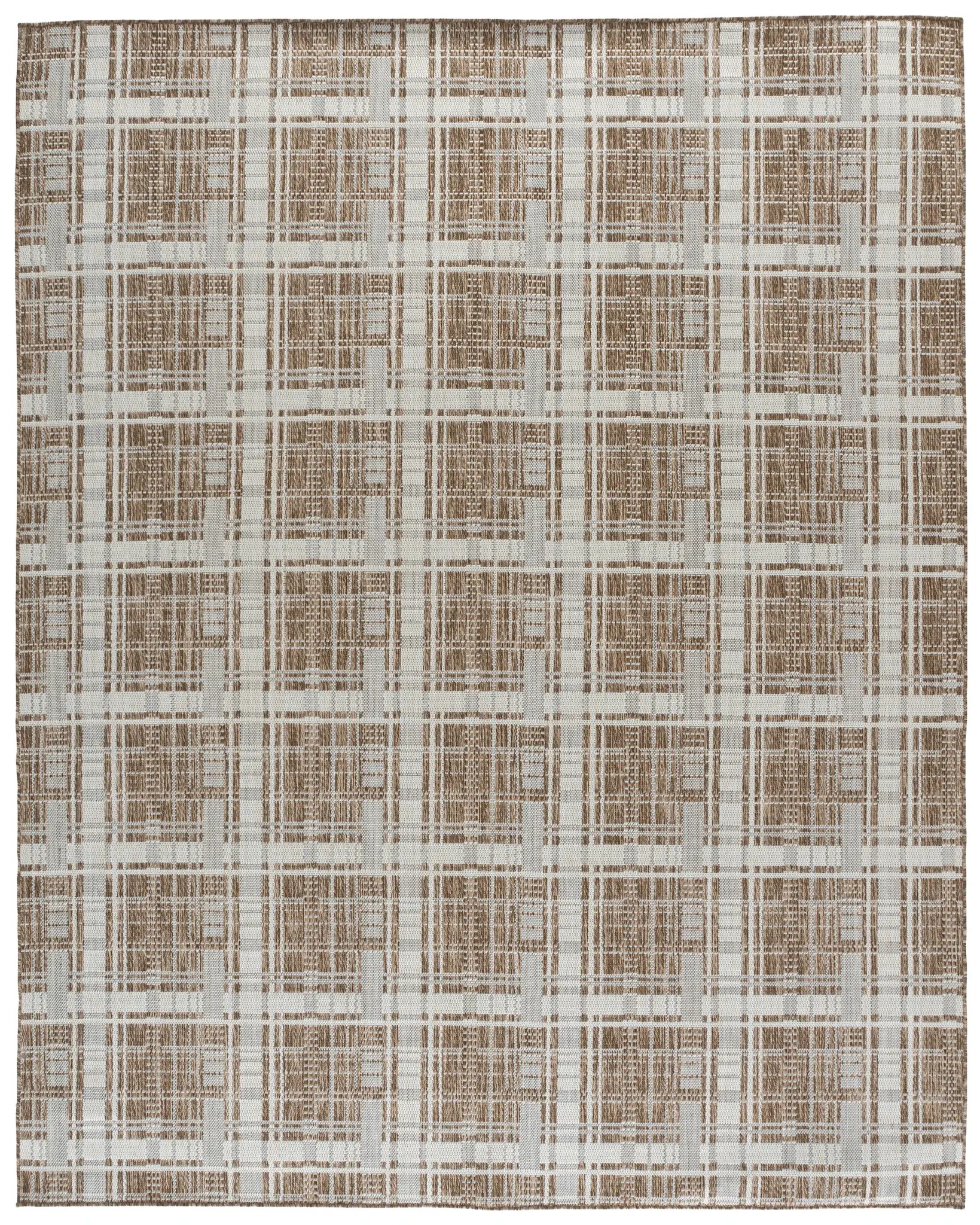 Beach House Plaid Outdoor Rug