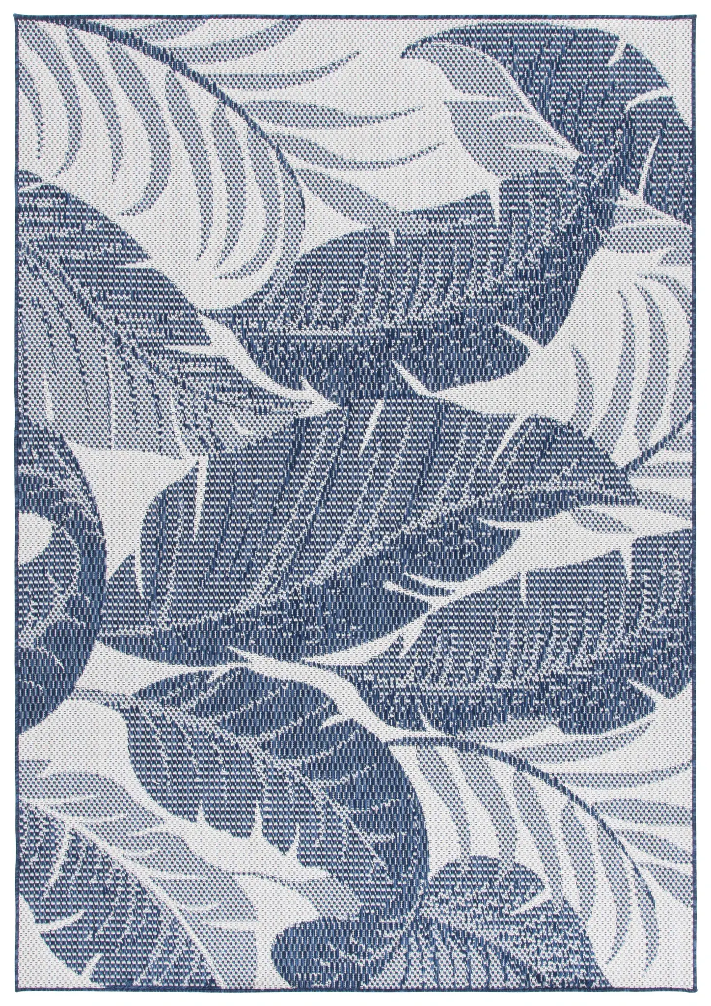 Beach House Banana Leaf Outdoor Rug