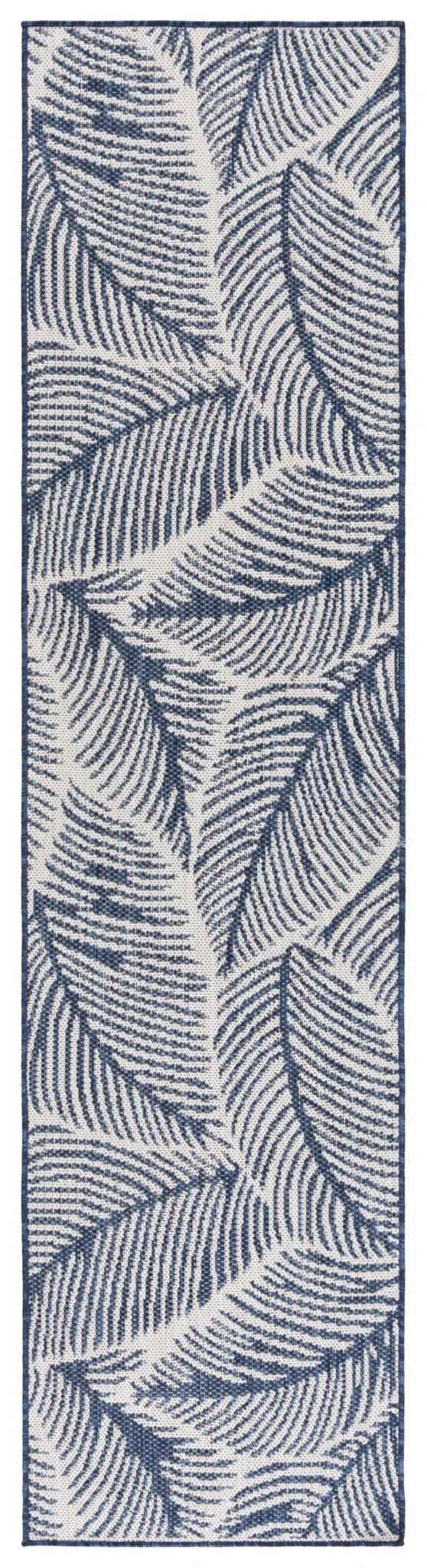 Beach House Palm Frond Outdoor Rug