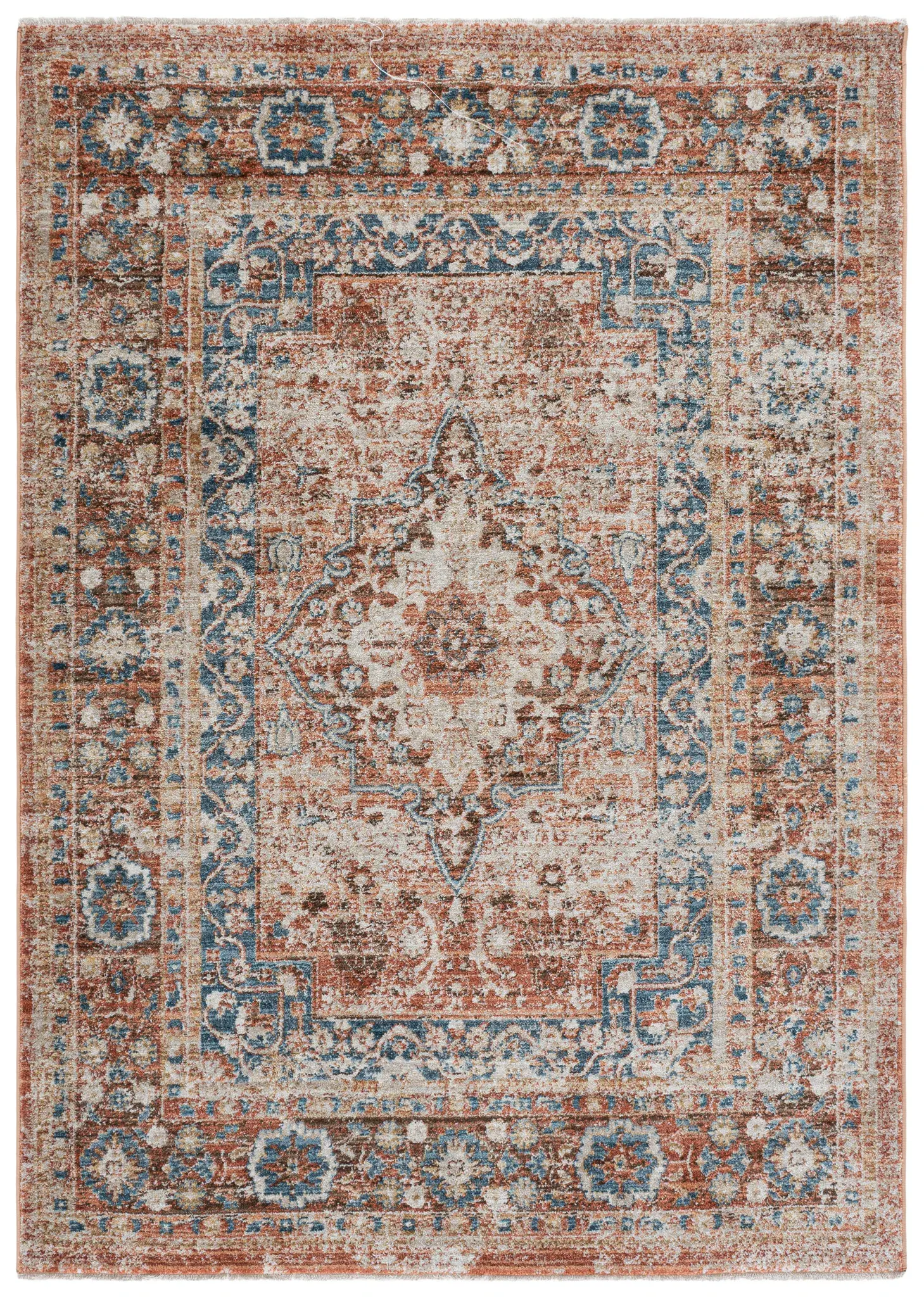 Bijar Medallion Bordered Rug