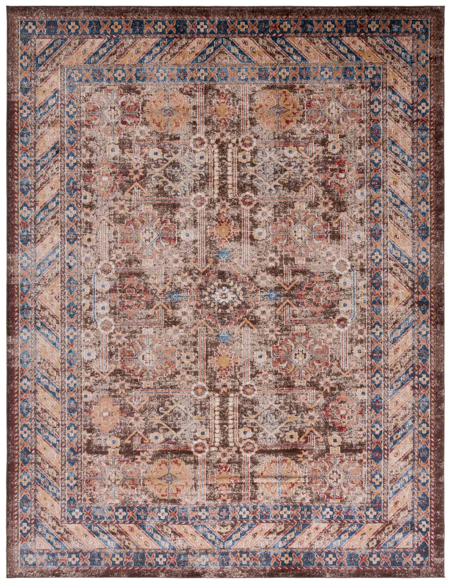 Bijar Geometric Medallion Rug