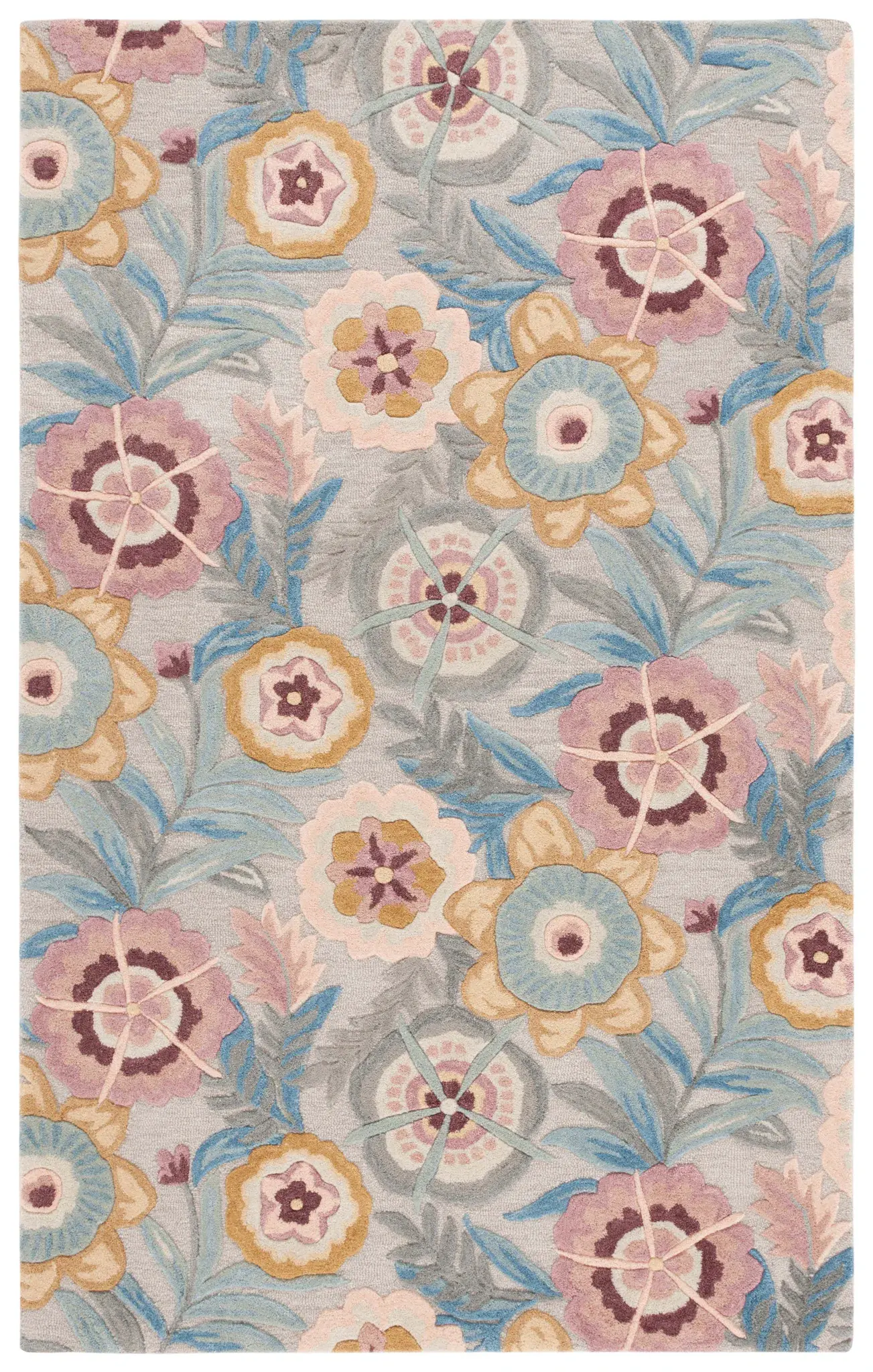 Bellagio Floral Hand-Tufted Wool Rug