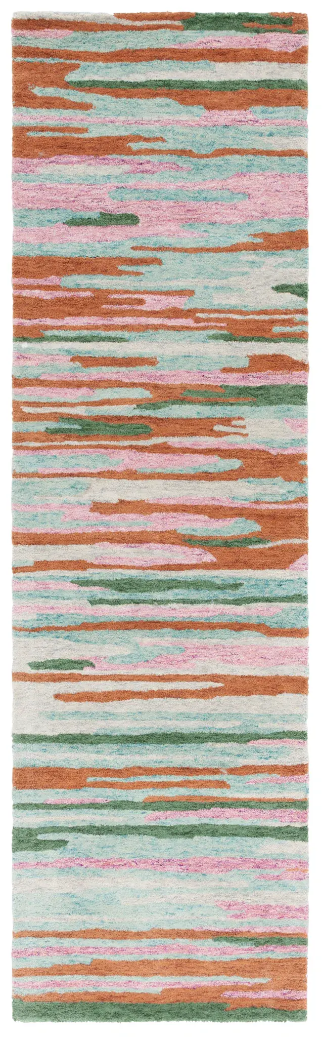 Bellagio Abstract Stripe Hand-Tufted Wool Rug