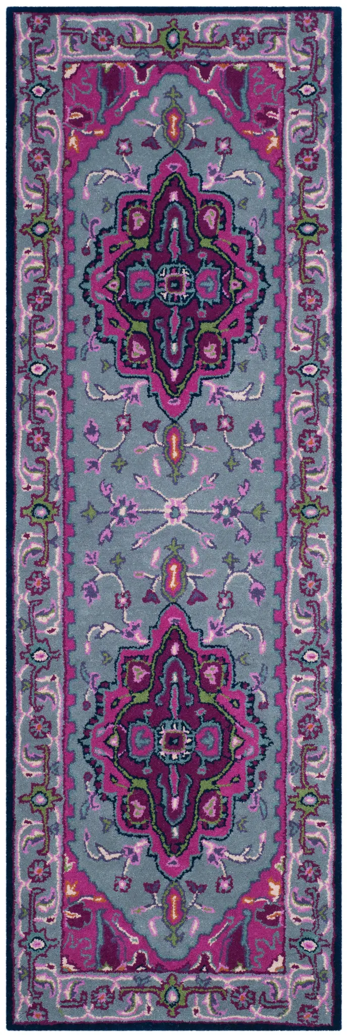 Bellagio Medallion Hand-Tufted Wool Rug