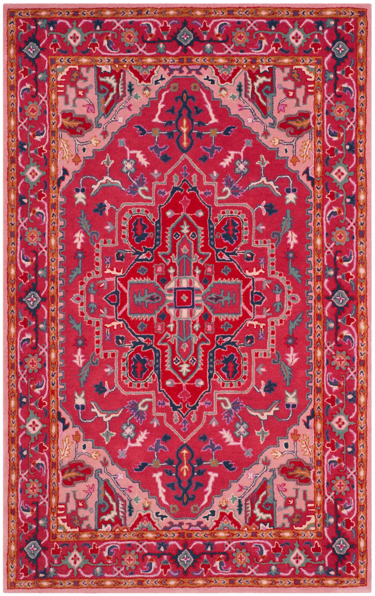 Bellagio Central Medallion Hand-Tufted Wool Rug