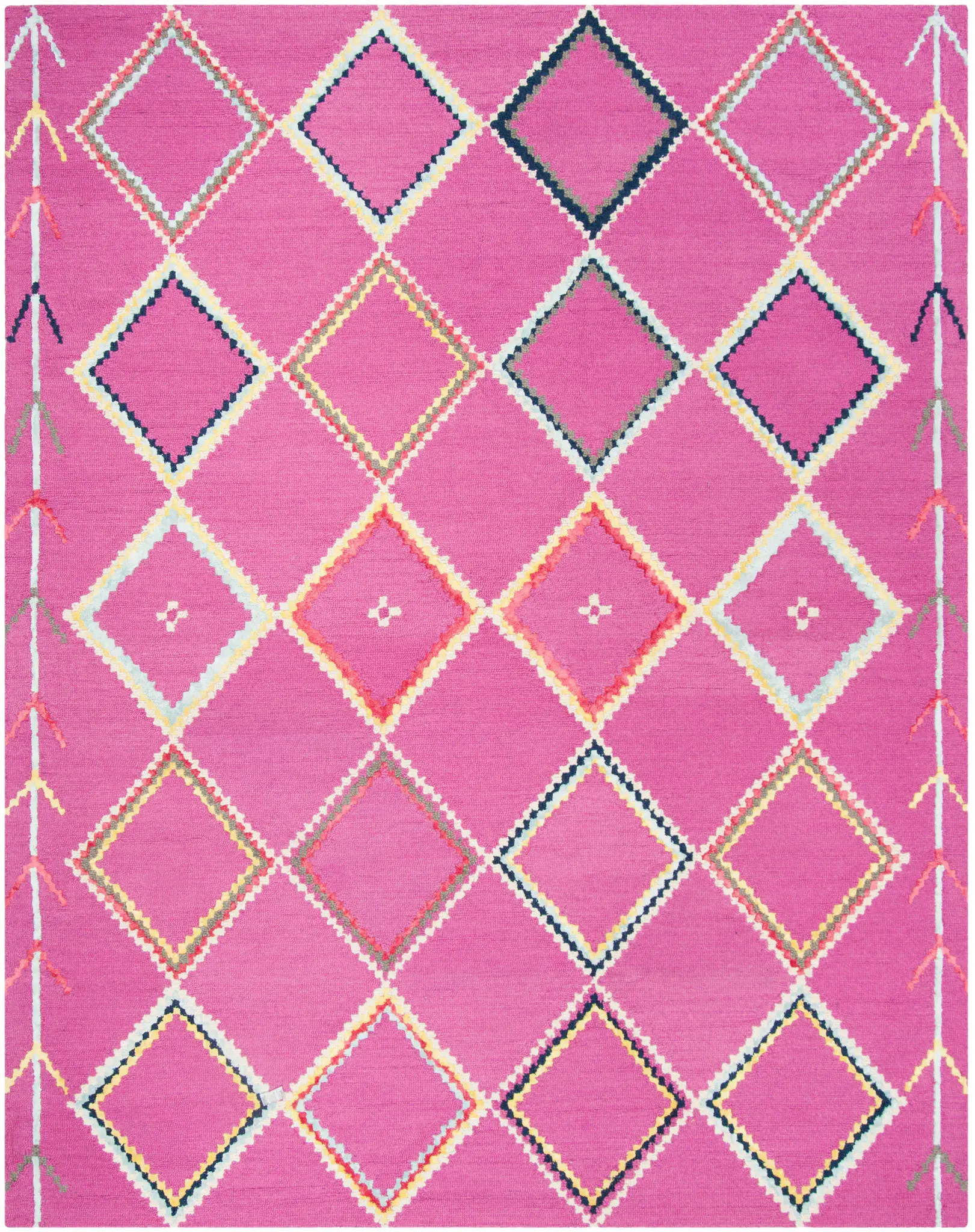 Bellagio Diamond Lattice Hand-Tufted Wool Rug