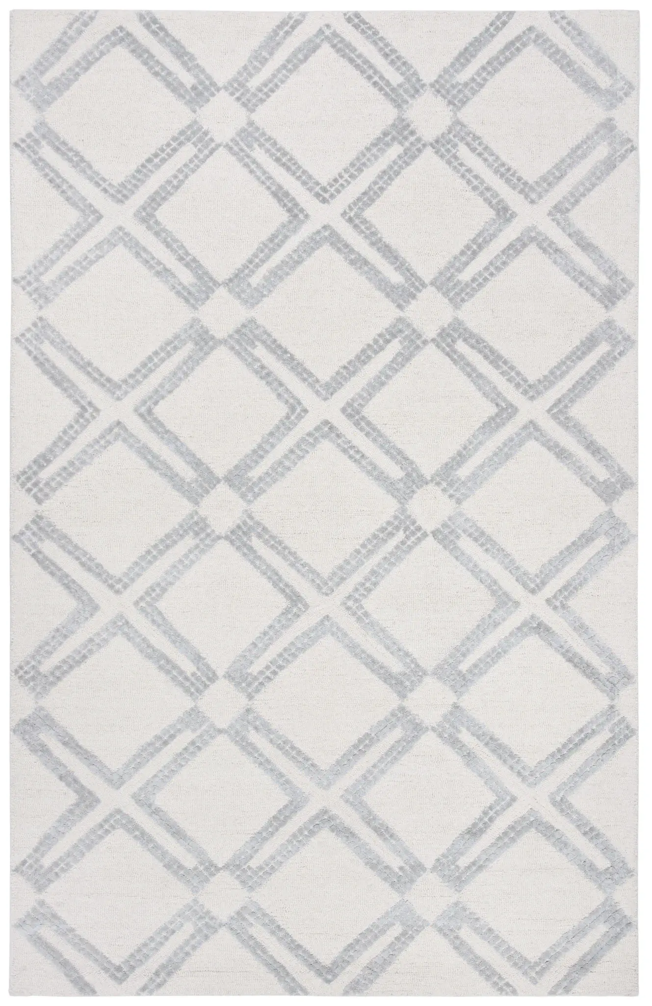 Bellagio Mosaic Diamond Hand-Tufted Wool Rug