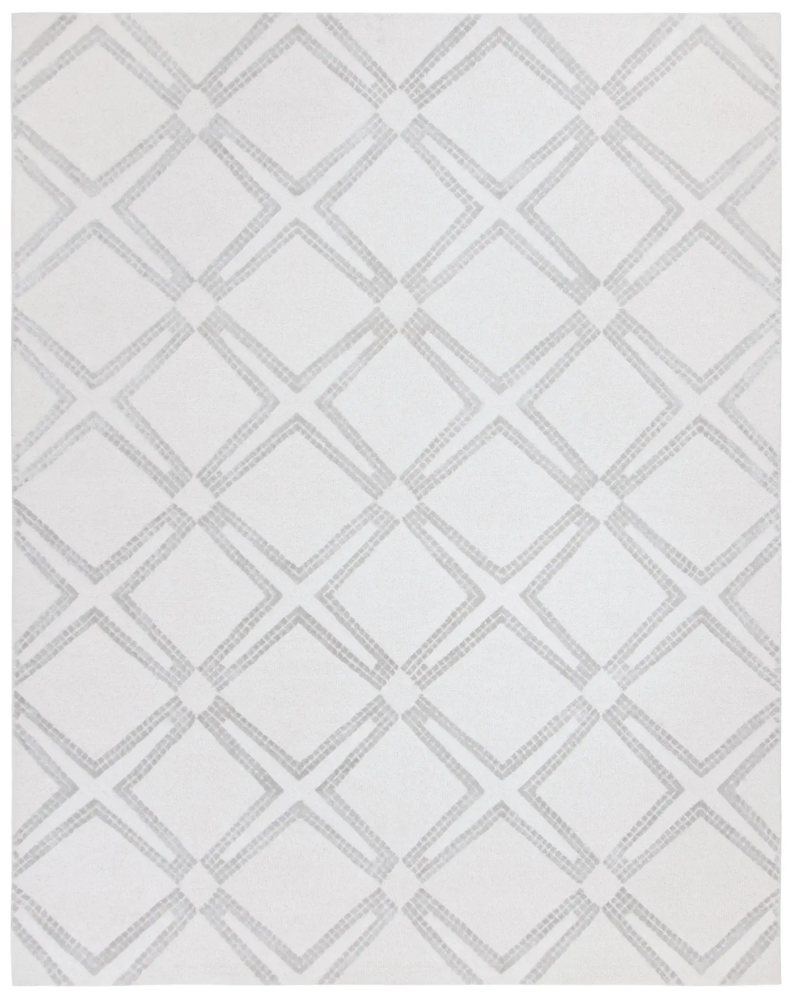 Bellagio Mosaic Diamond Hand-Tufted Wool Rug