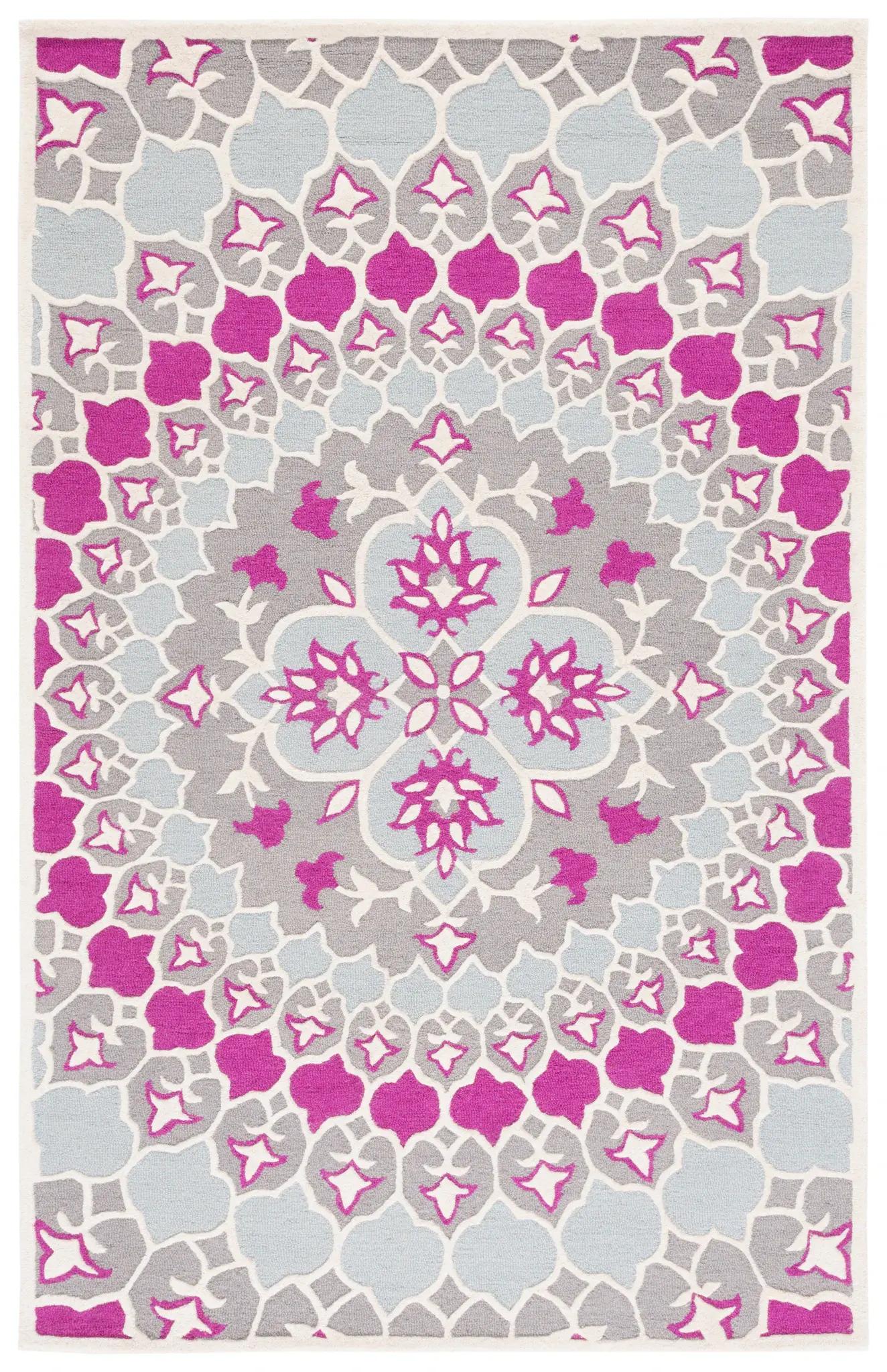 Bellagio Tile Medallion Hand-Tufted Wool Rug