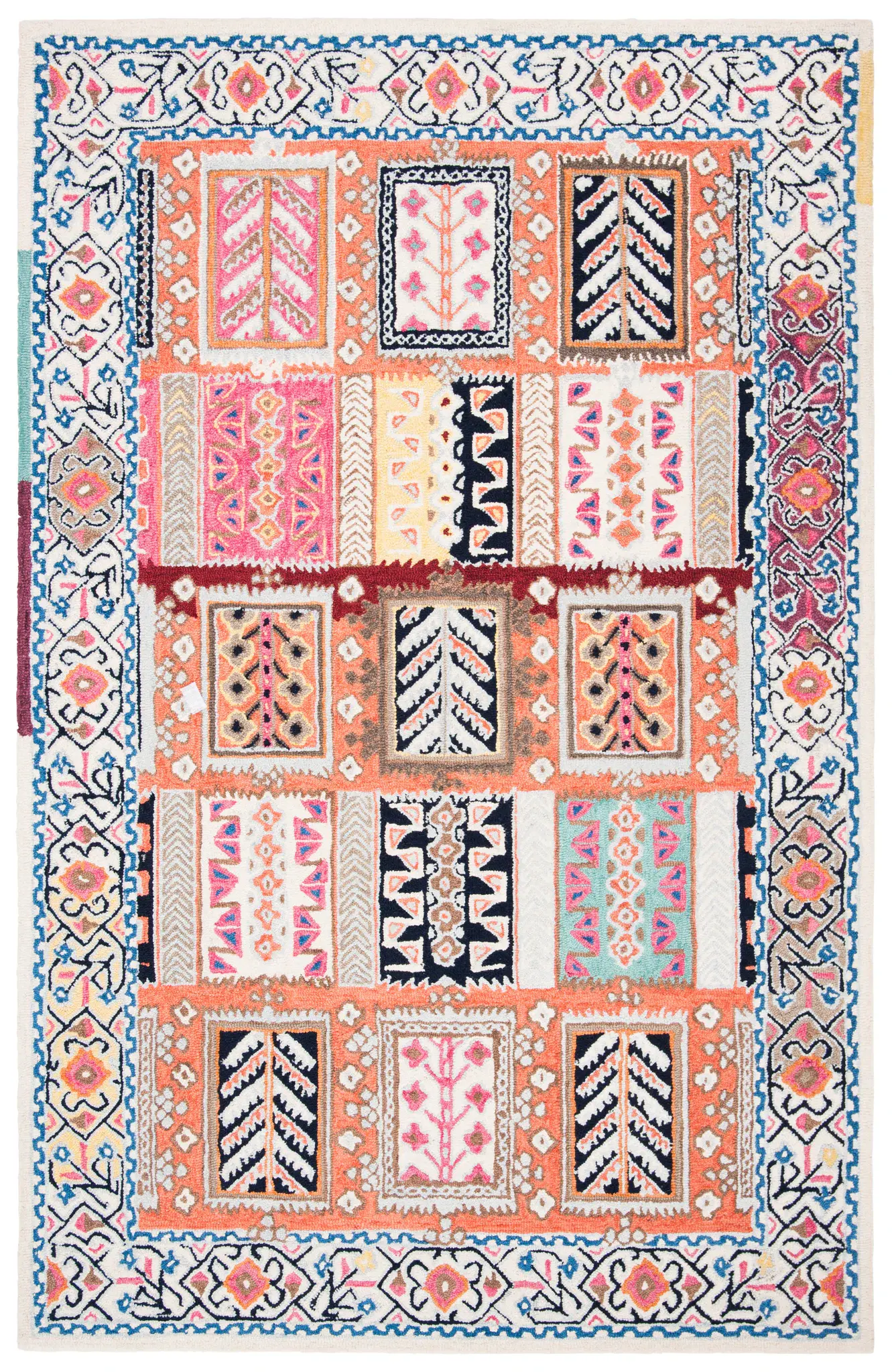 Bellagio Panel Tree Hand-Tufted Wool Rug