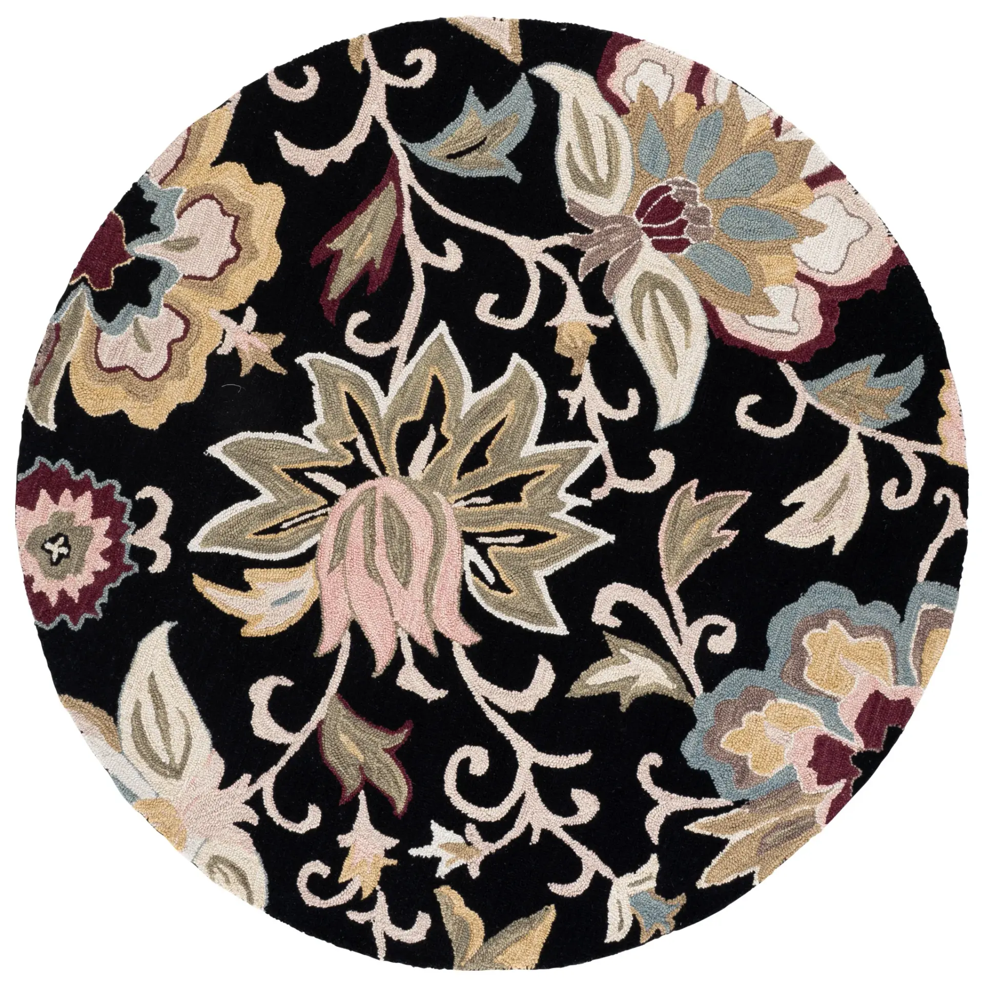 Blossom Allover Floral Hand-Tufted Wool Rug