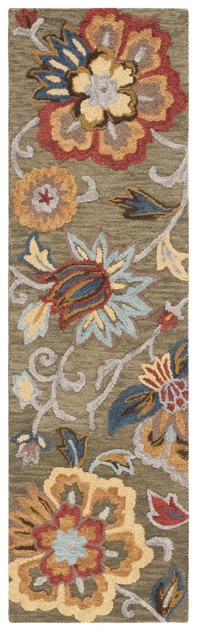 Blossom Large Floral Hand-Tufted Wool Rug