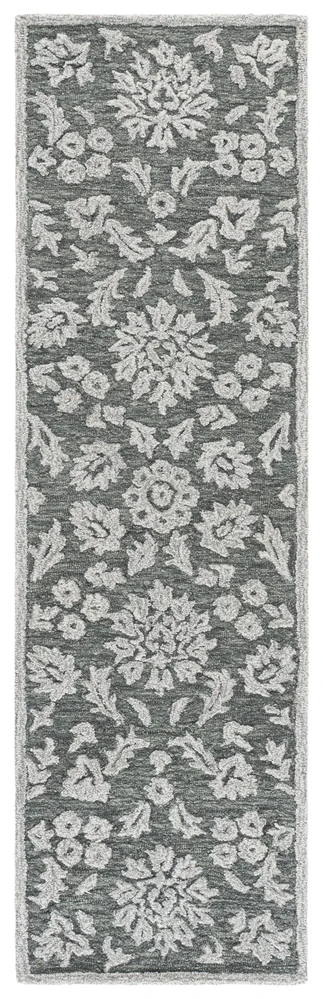 Blossom Damask Vine Hand-Tufted Wool Rug