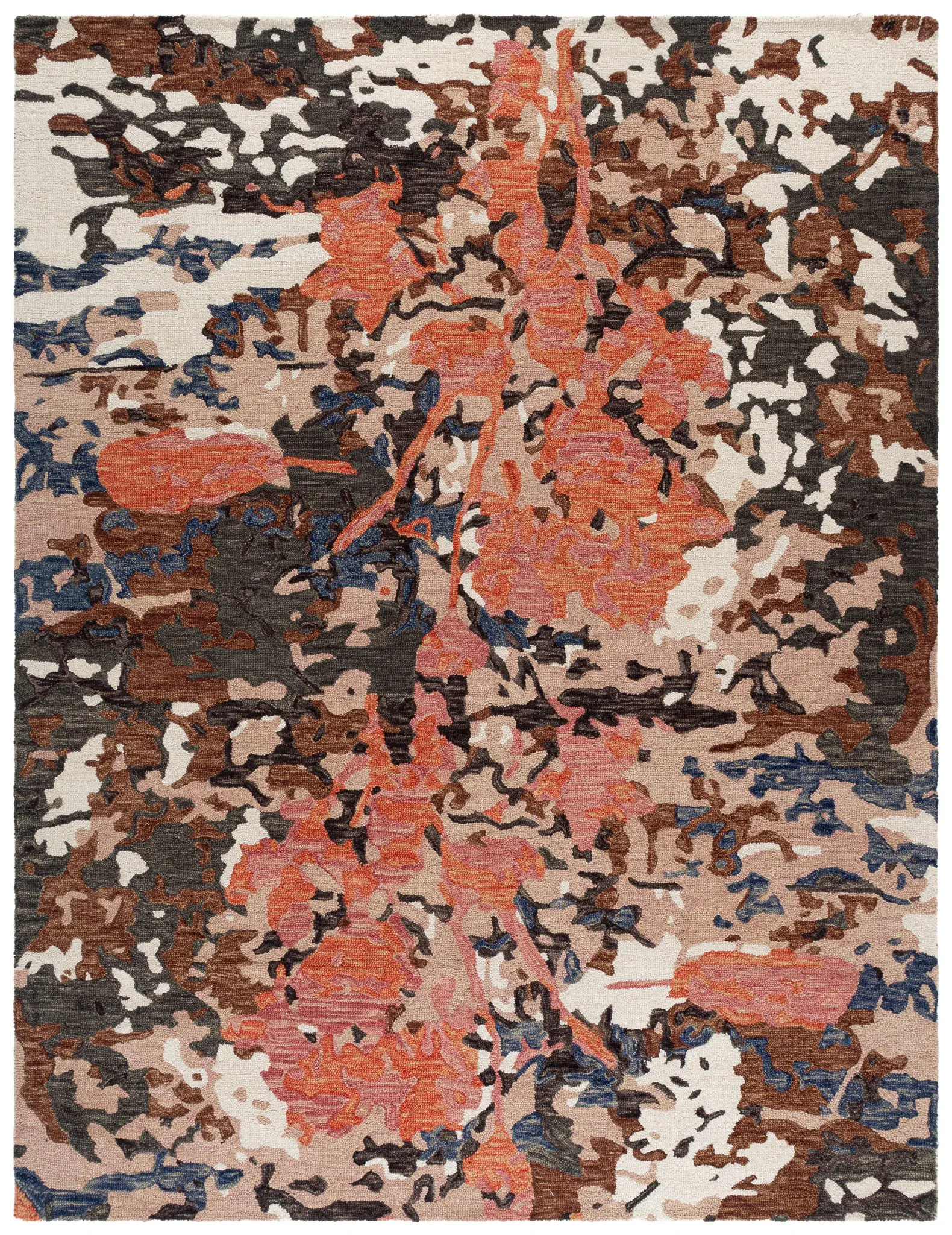 Blossom Abstract Floral Hand-Tufted Wool Rug