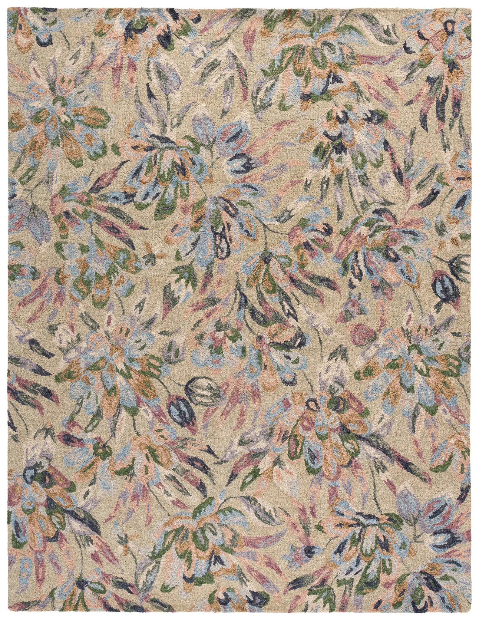 Blossom Floral Hand-Tufted Wool Rug