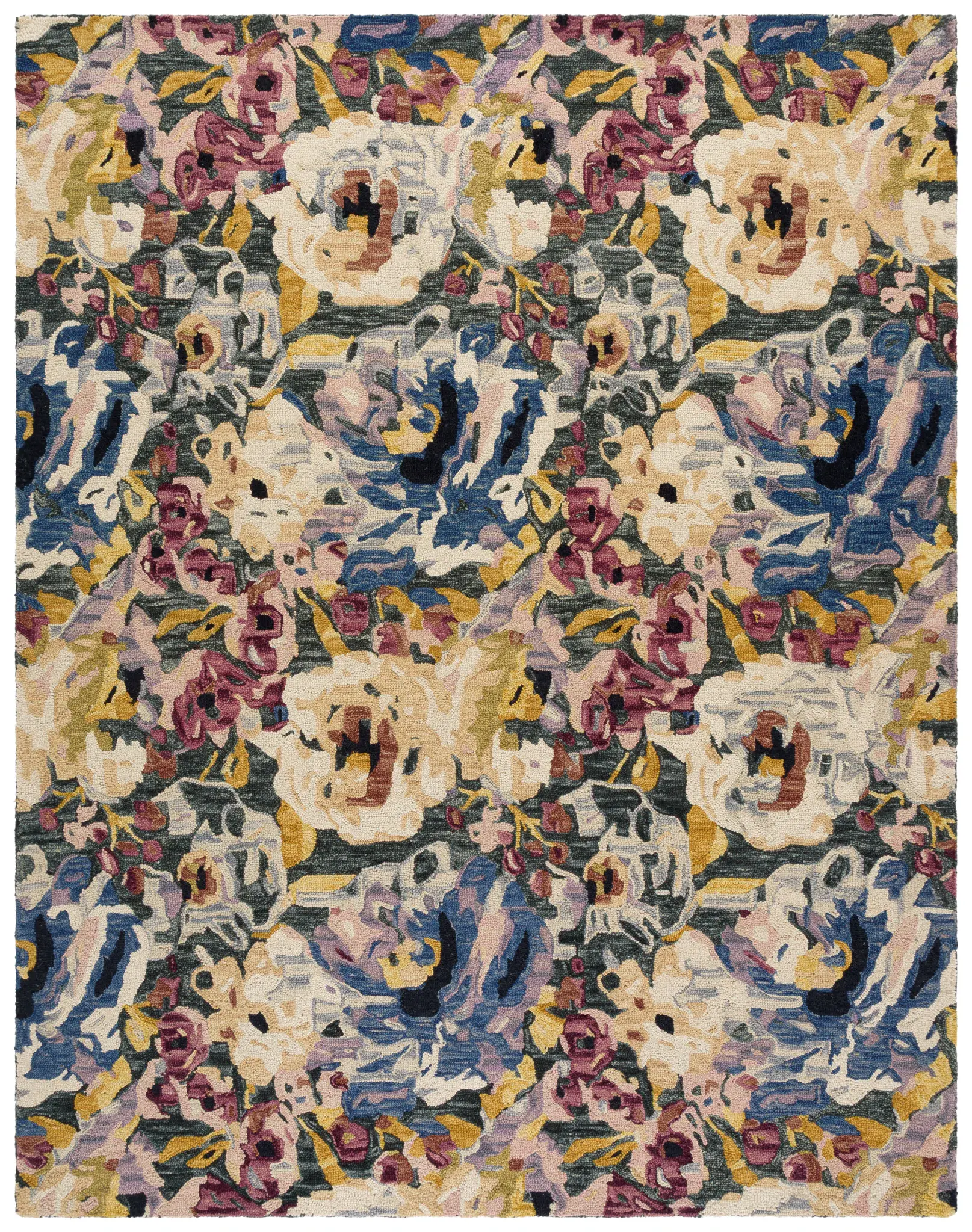 Blossom Abstract Blossom Hand-Tufted Wool Rug