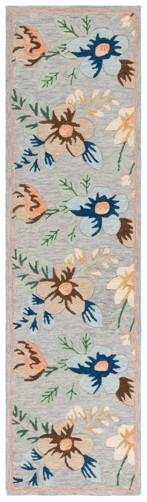 Blossom Floral Sprig Hand-Tufted Wool Rug