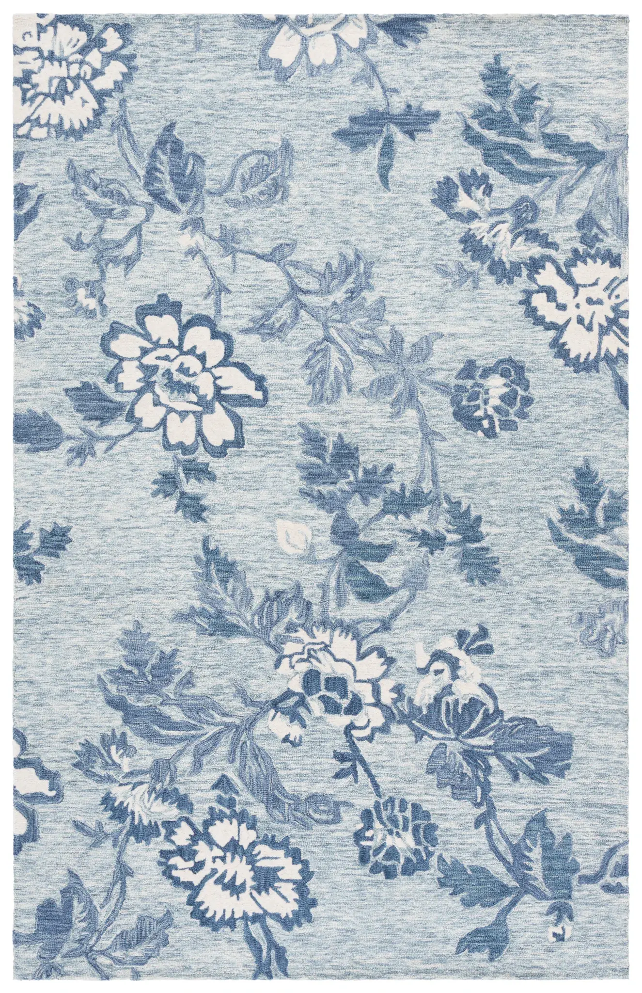 Blossom Transitional Floral Hand-Tufted Wool Rug