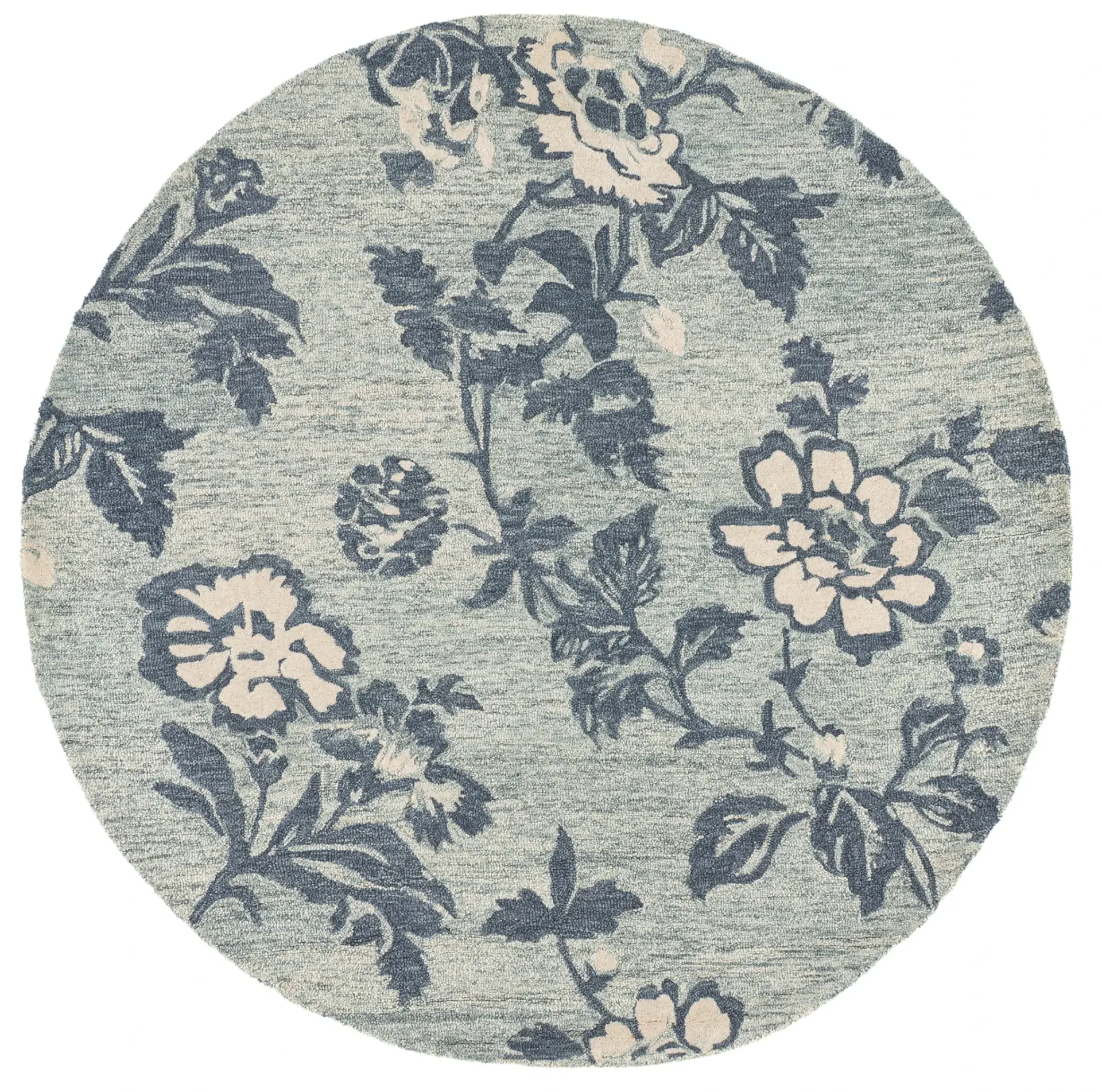 Blossom Transitional Floral Hand-Tufted Wool Rug