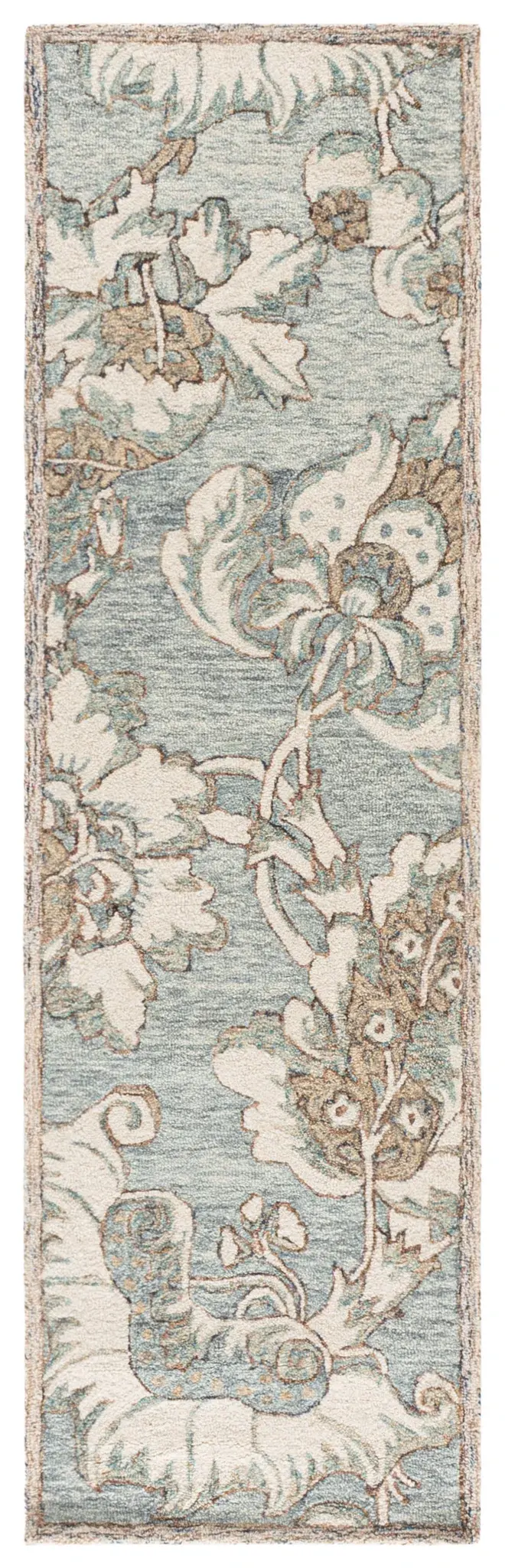 Blossom Traditional Floral Hand-Tufted Wool Rug