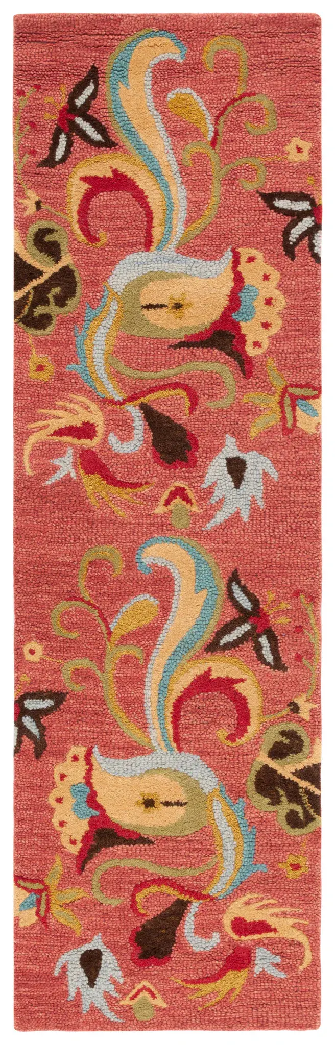Blossom Botanical Hand-Hooked Wool Rug