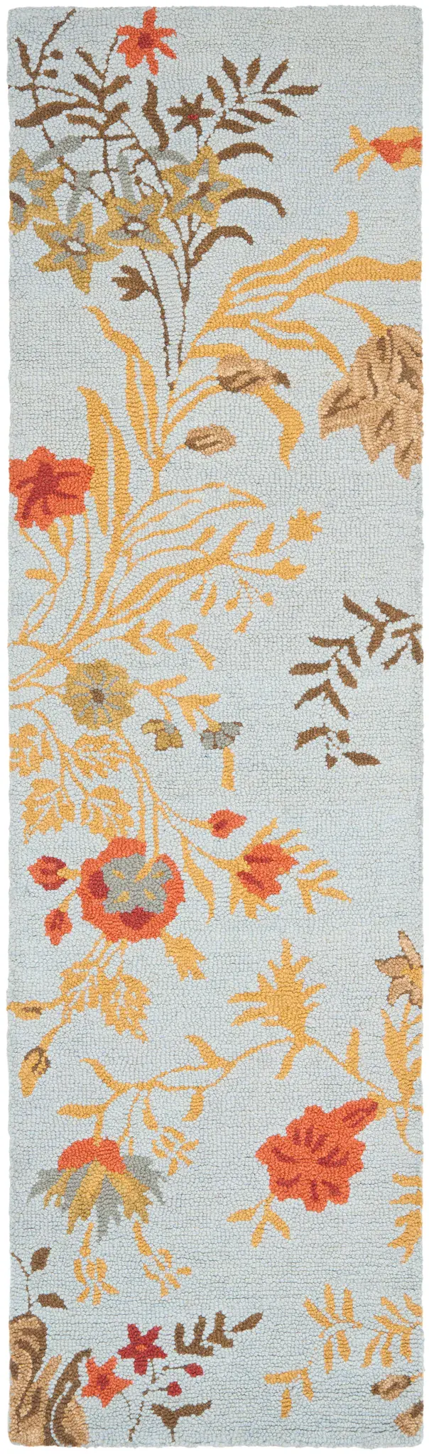 Blossom Floral Hand-Hooked Wool Rug