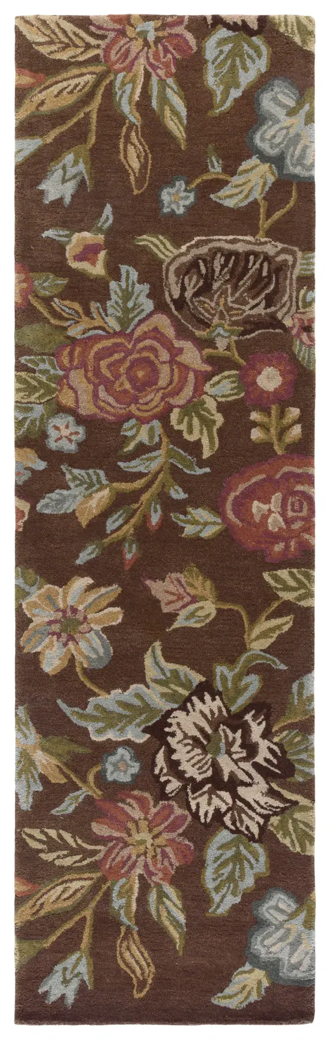 Blossom Floral Trail Hand-Hooked Wool Rug
